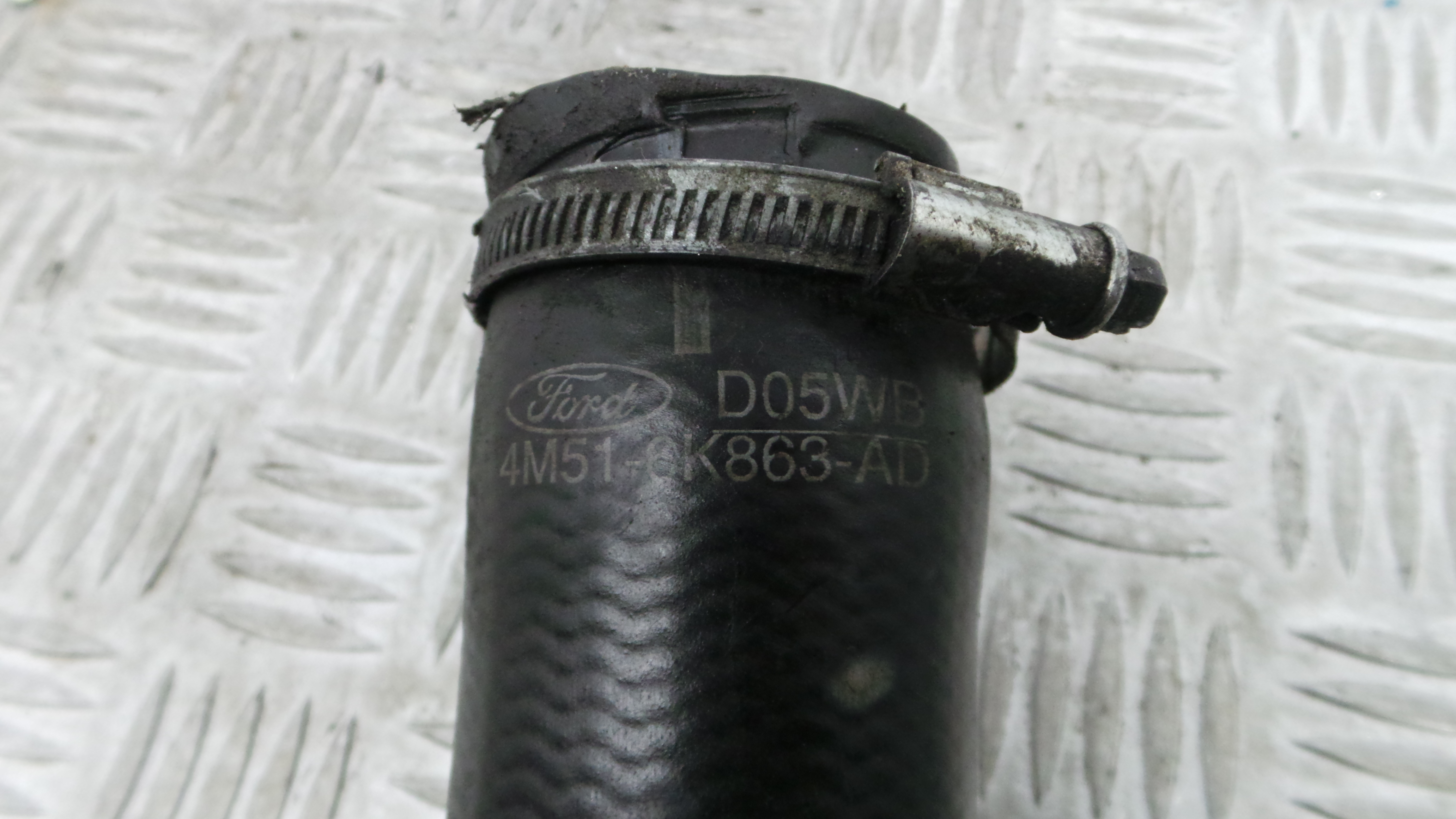 Tubo Intercooler 4M51-6K863-AD - FORD FOCUS II (DA_, HCP, DP)-33645474