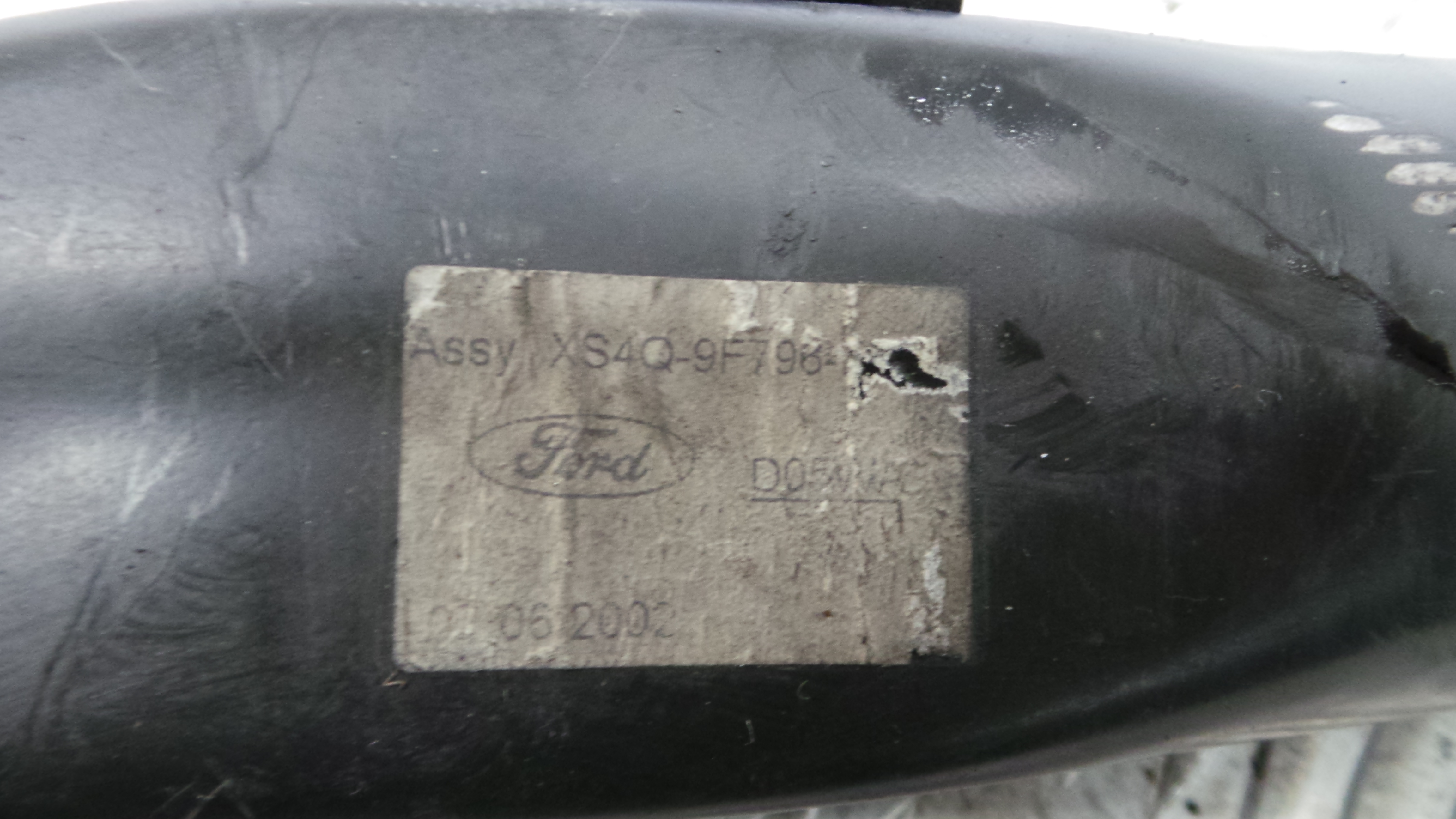 Tubo Intercooler XS4Q-9F796-DE - FORD FOCUS I (DAW, DBW)-33645608