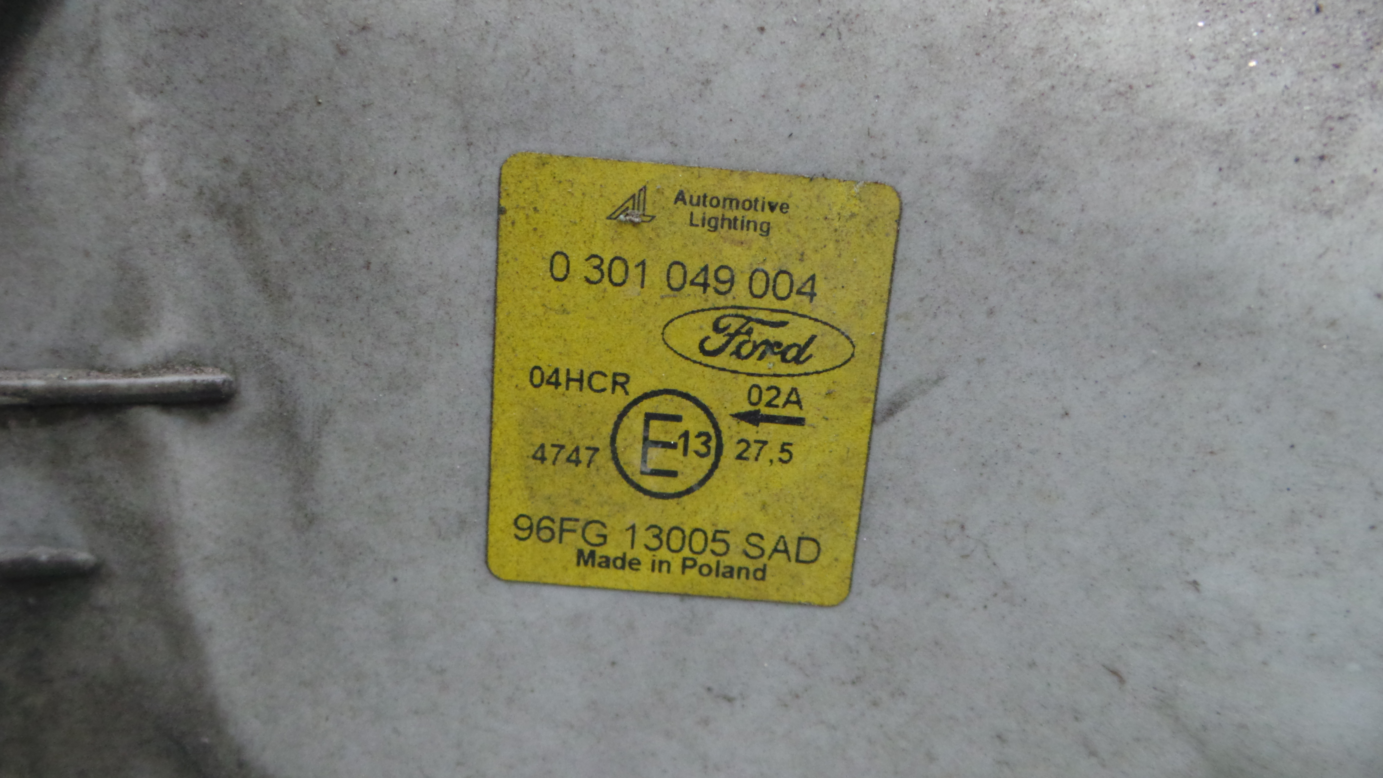 Ótica Dto 96FG-13005-SAD - FORD FIESTA IV (JA_, JB_), FIESTA Mk IV (JA_, JB_)-33645694