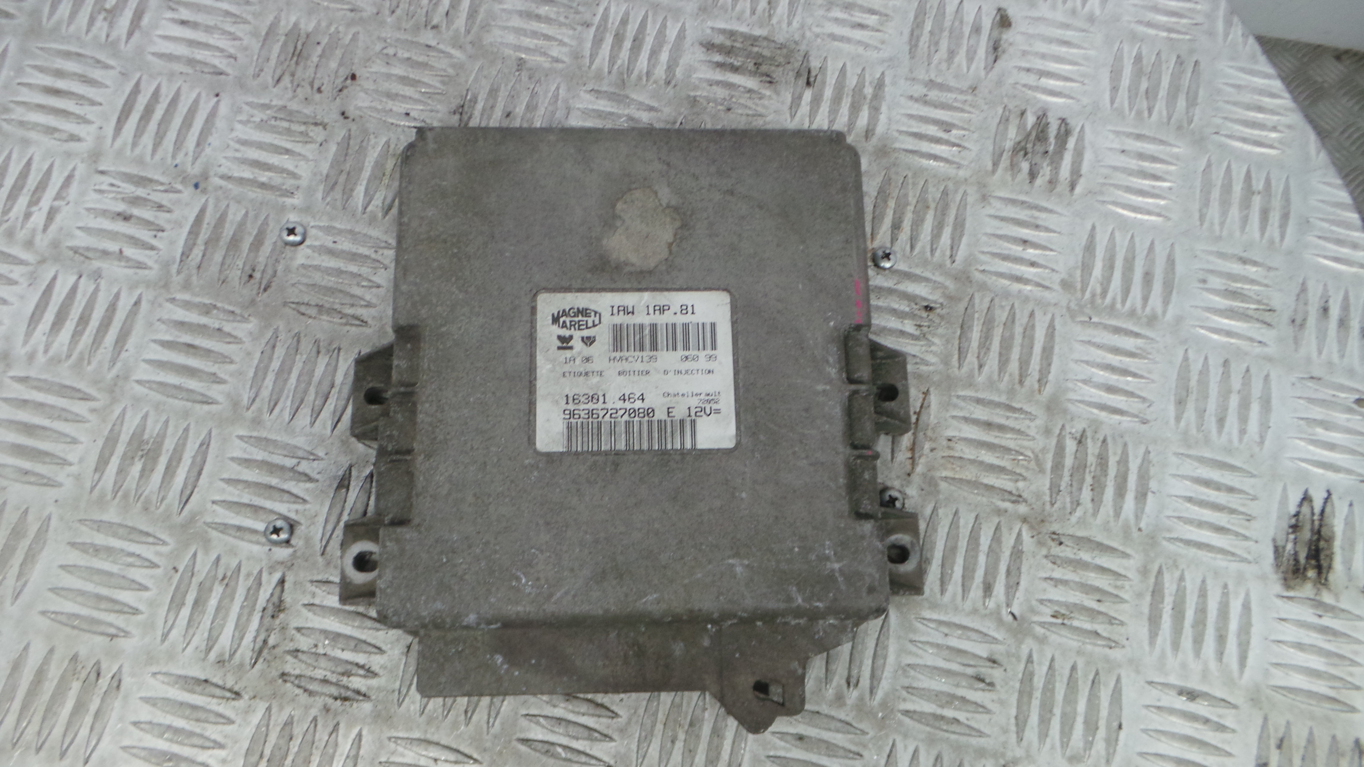 Centralina do Motor 9636727080 - PEUGEOT 206 Hatchback (2A/C)-33657546