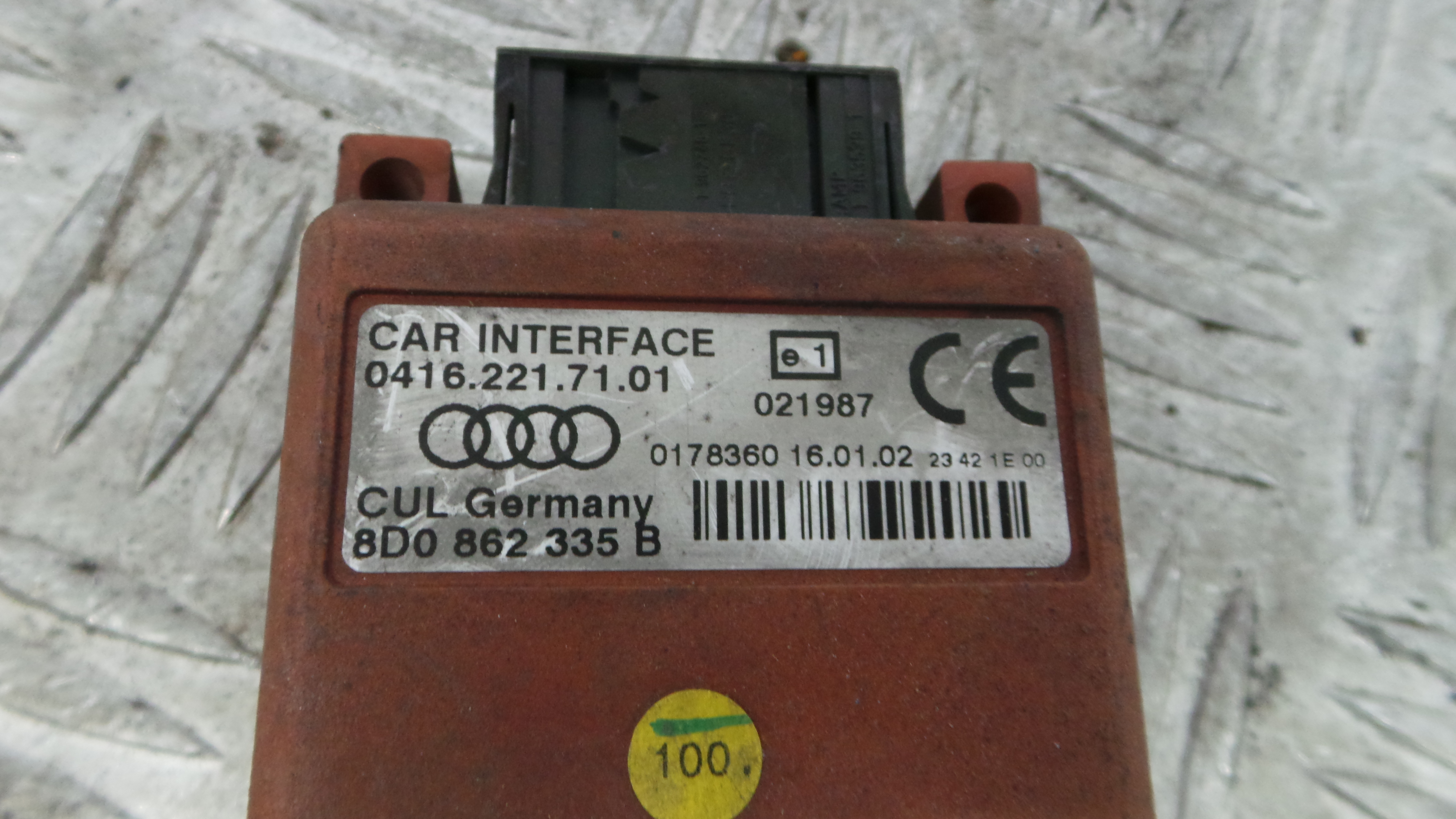 Modulo Electrónico 8D0862335B - VW POLO (9N_, 9A_)-33657593