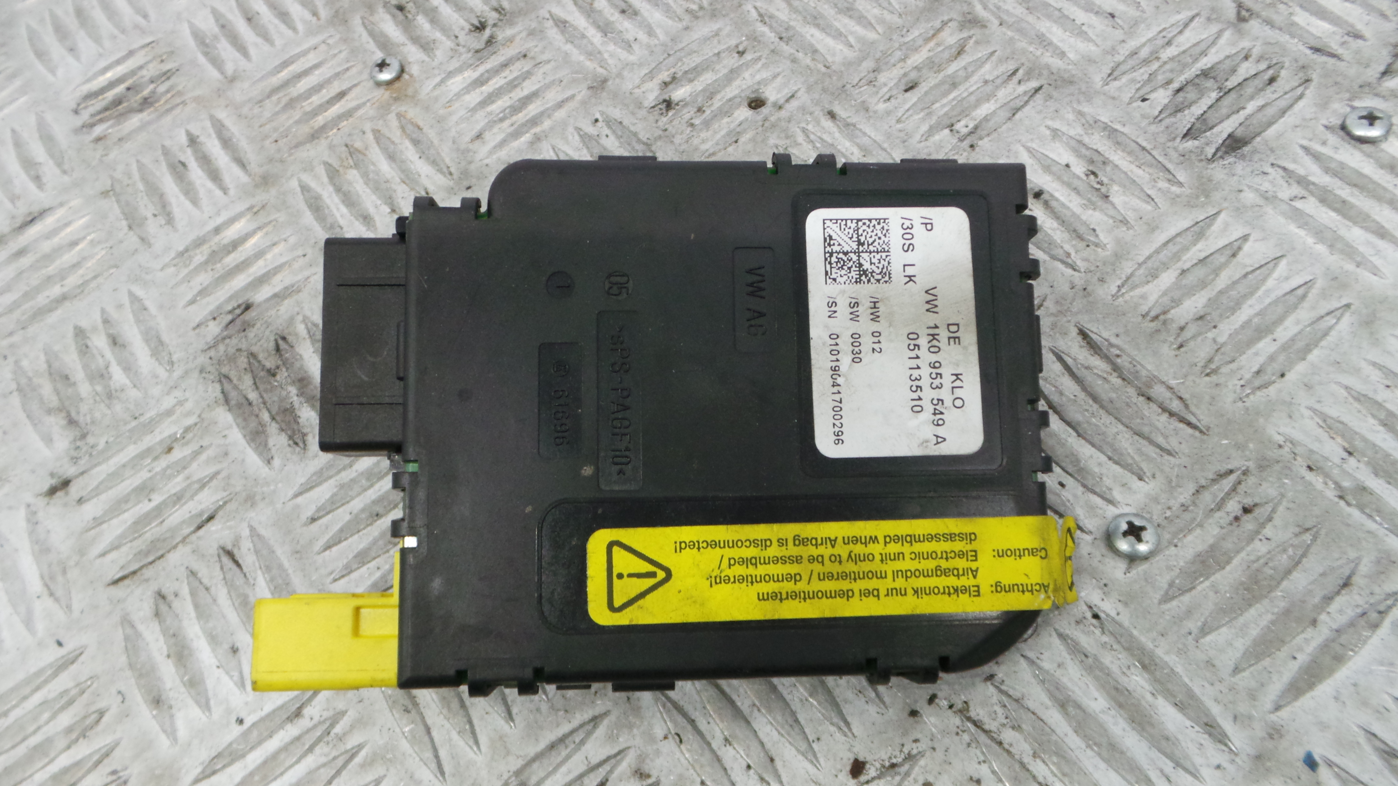 Sensor Do Ângulo Da Direcção 1K0953549A - VW GOLF V (1K1)-33657608