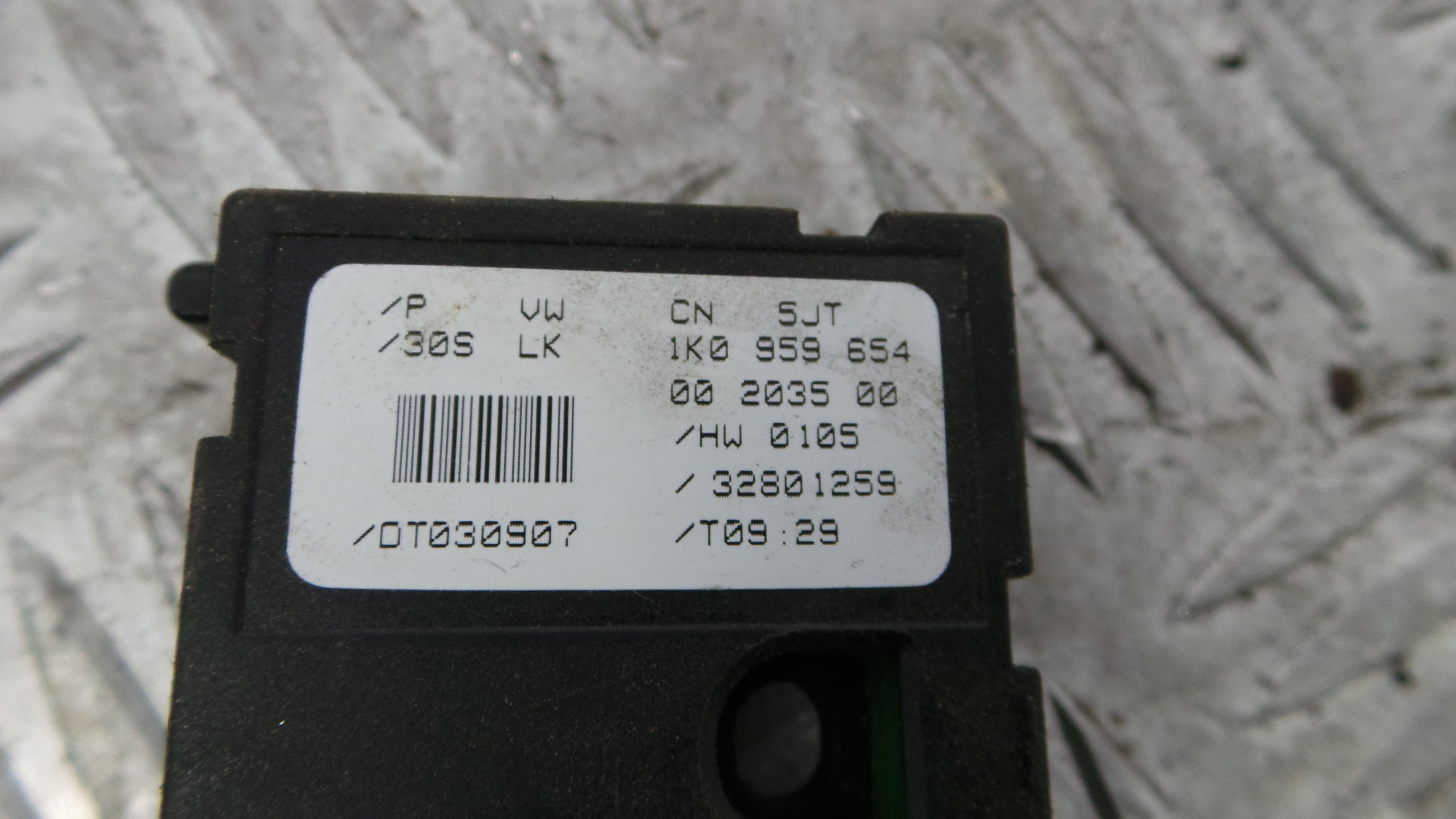 Sensor Do Ângulo Da Direcção 1K0959654 - AUDI A3 (8P1)-33657667