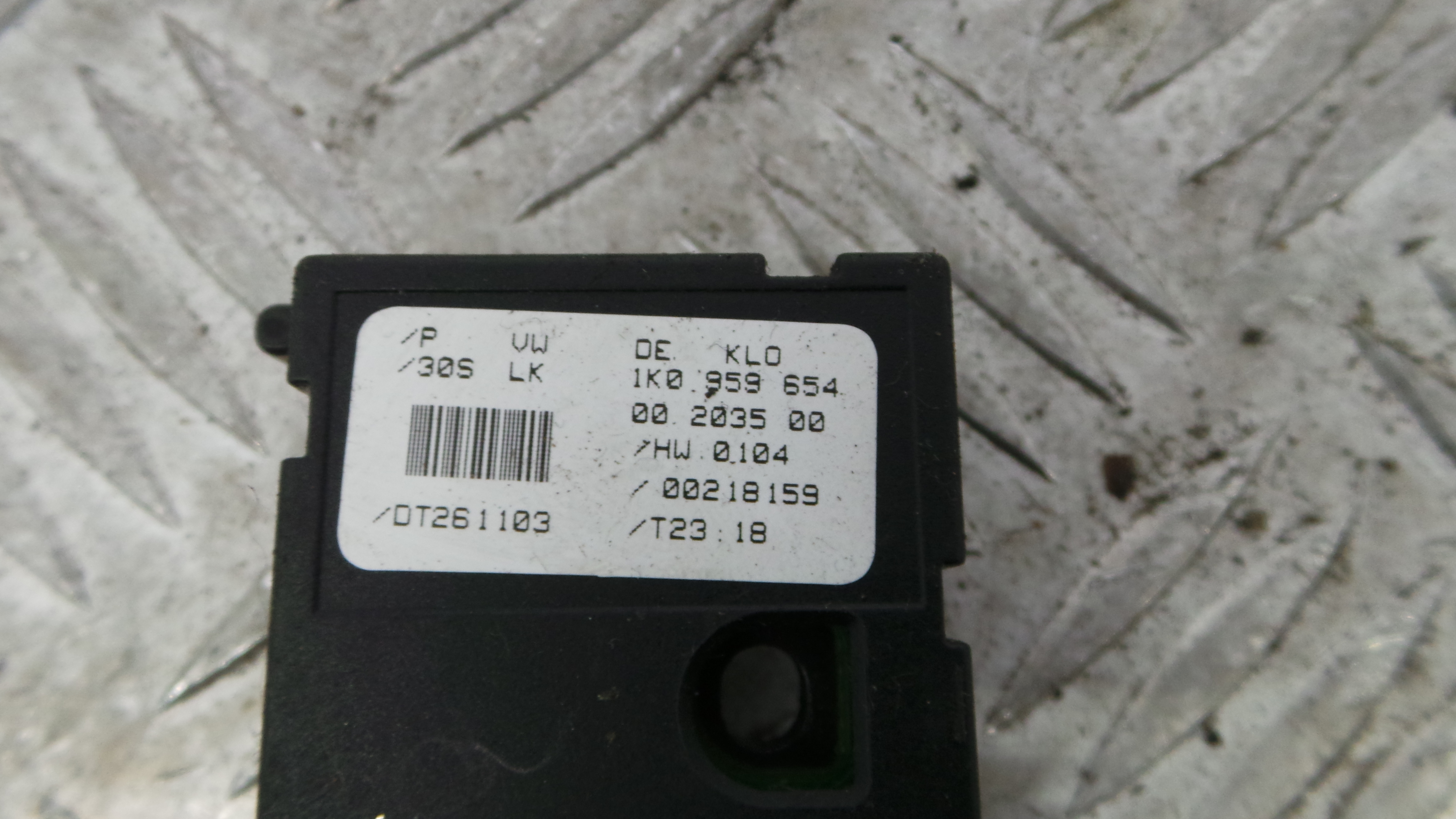 Sensor Do Ângulo Da Direcção 1K0959654 - AUDI A3 (8P1)-33657670
