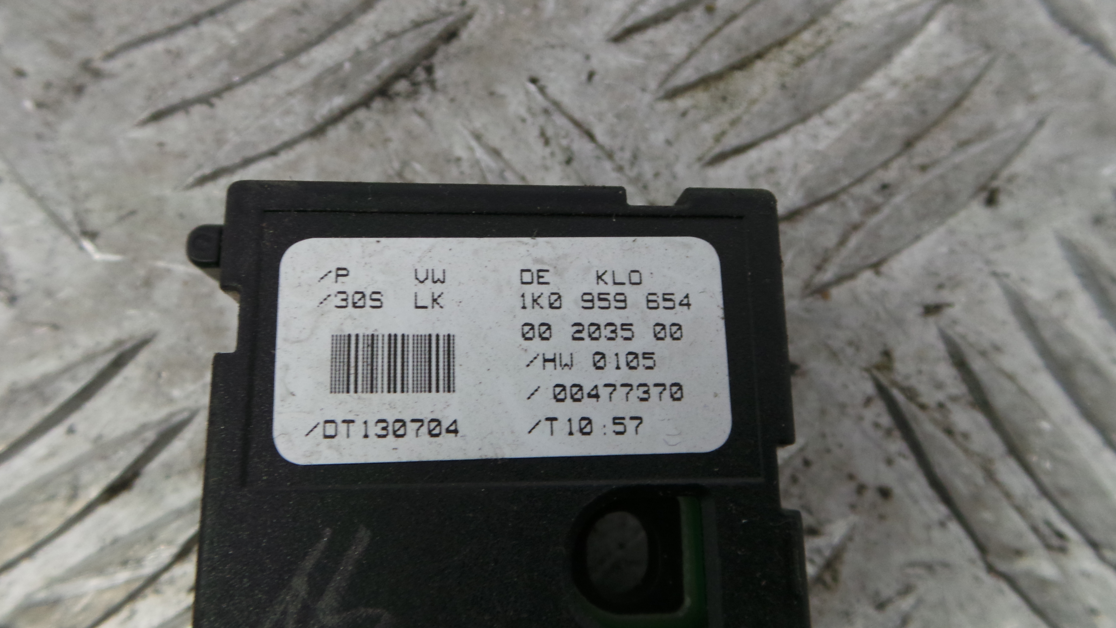 Sensor Do Ângulo Da Direcção 1K0959654 - AUDI A3 (8P1)-33657673