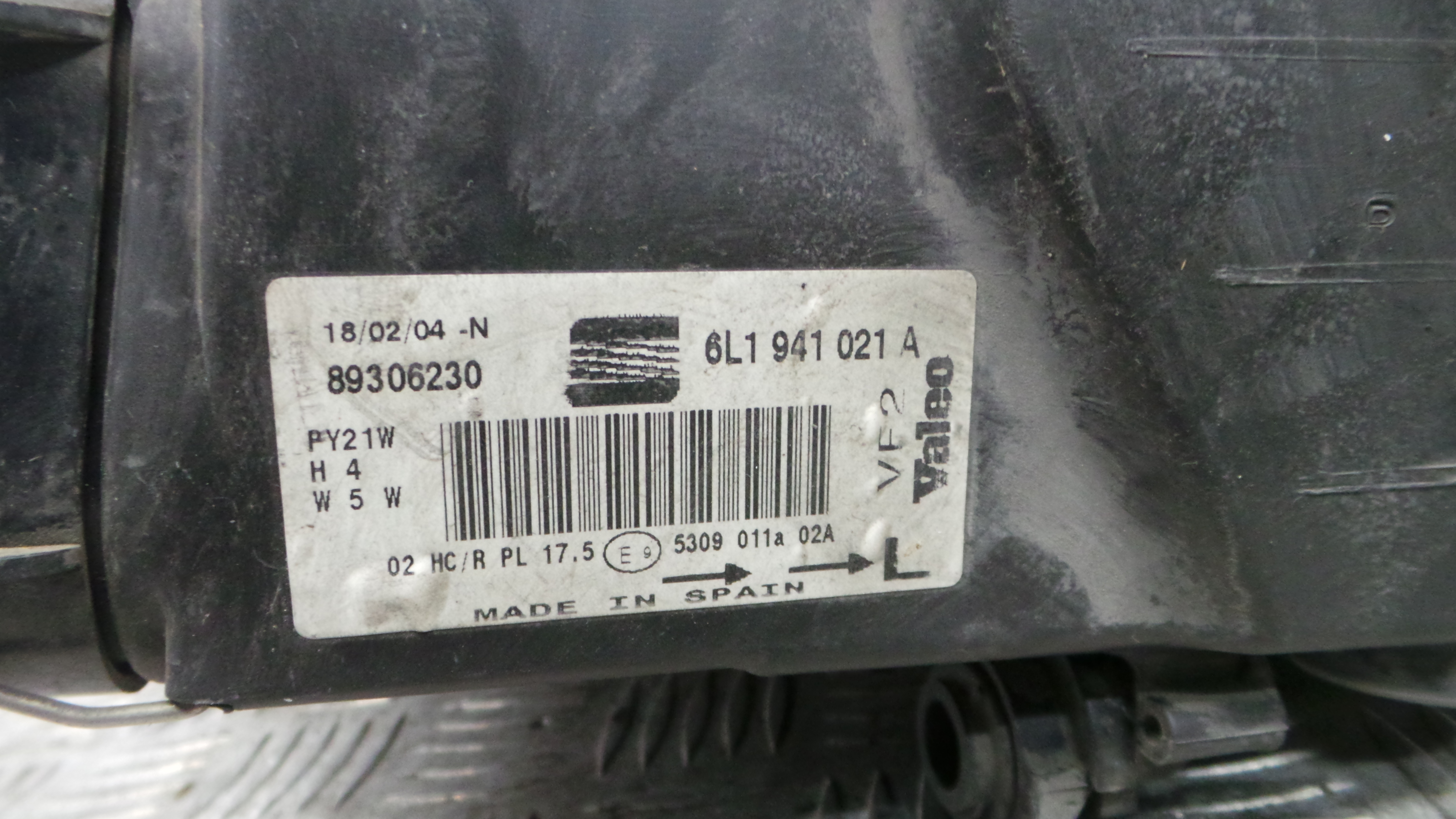 Ótica Esq 6L1941021A - SEAT IBIZA III (6L1), IBIZA Mk III (6L1)-33658180