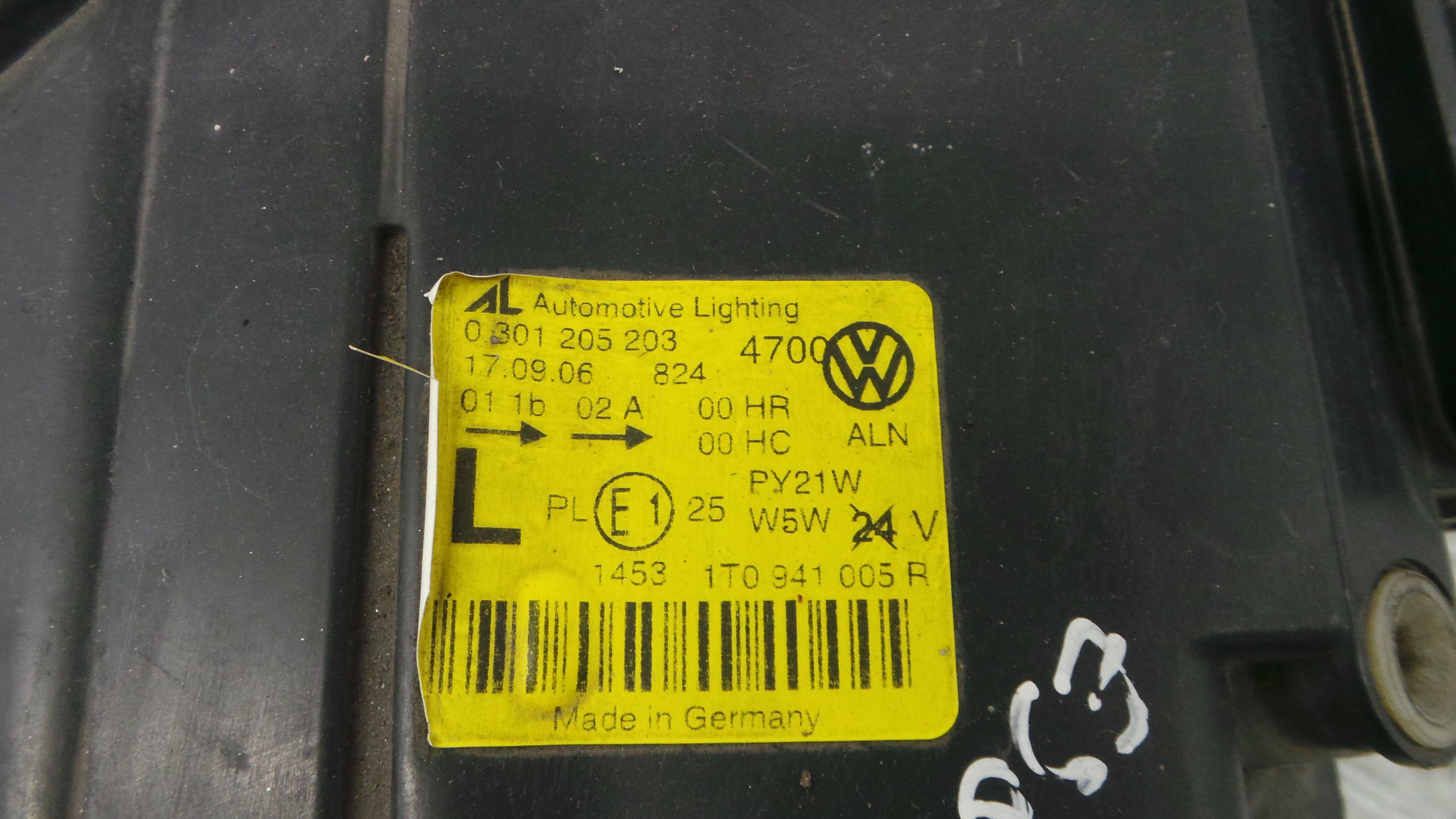 Ótica Esq 1T0941005R - VW TOURAN (1T1, 1T2)-33658207