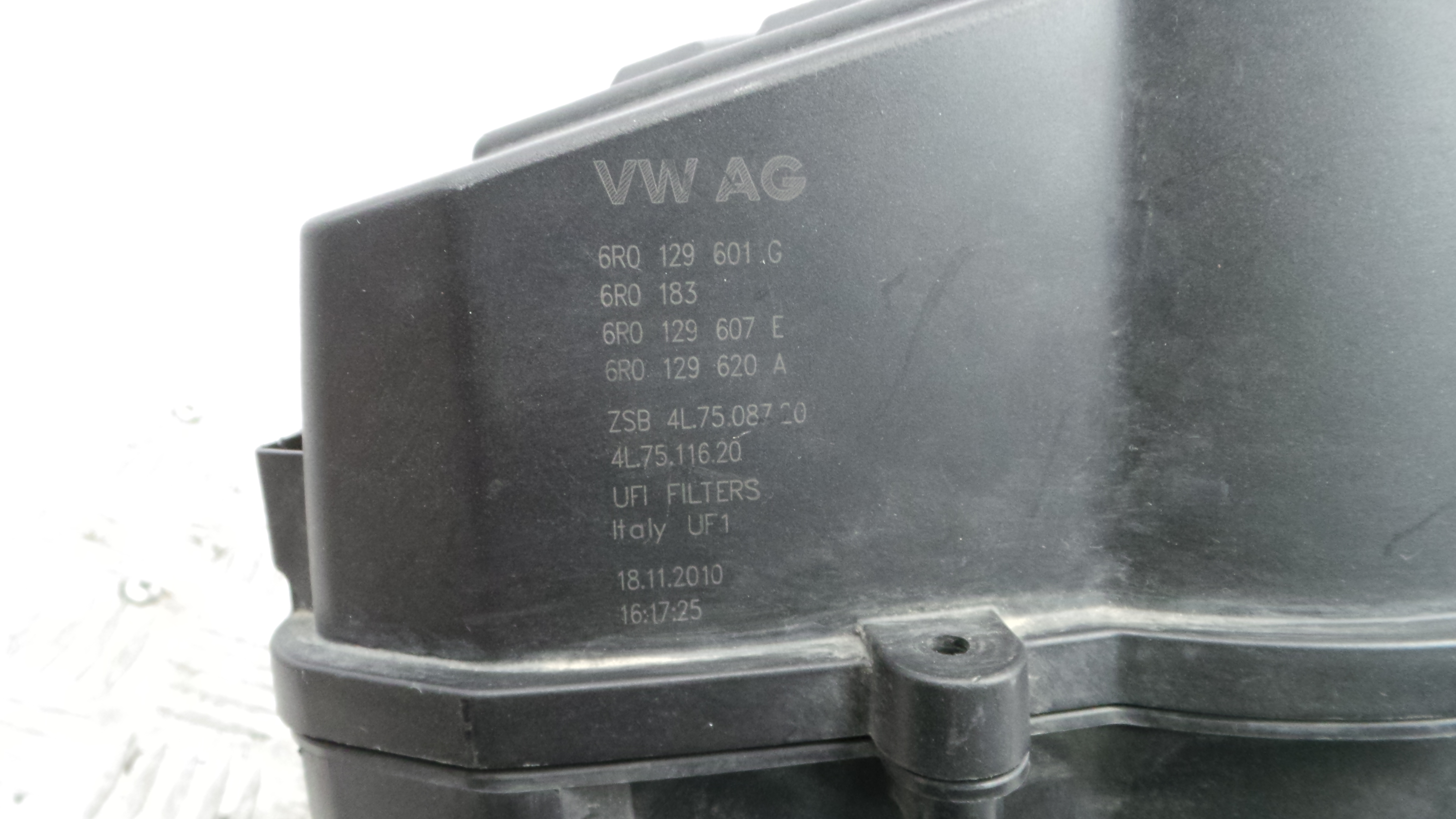 Caixa Filtro de Ar  6R0129601G - SEAT IBIZA IV (6J5, 6P1), IBIZA Mk IV (6J5, 6P1)-33658604