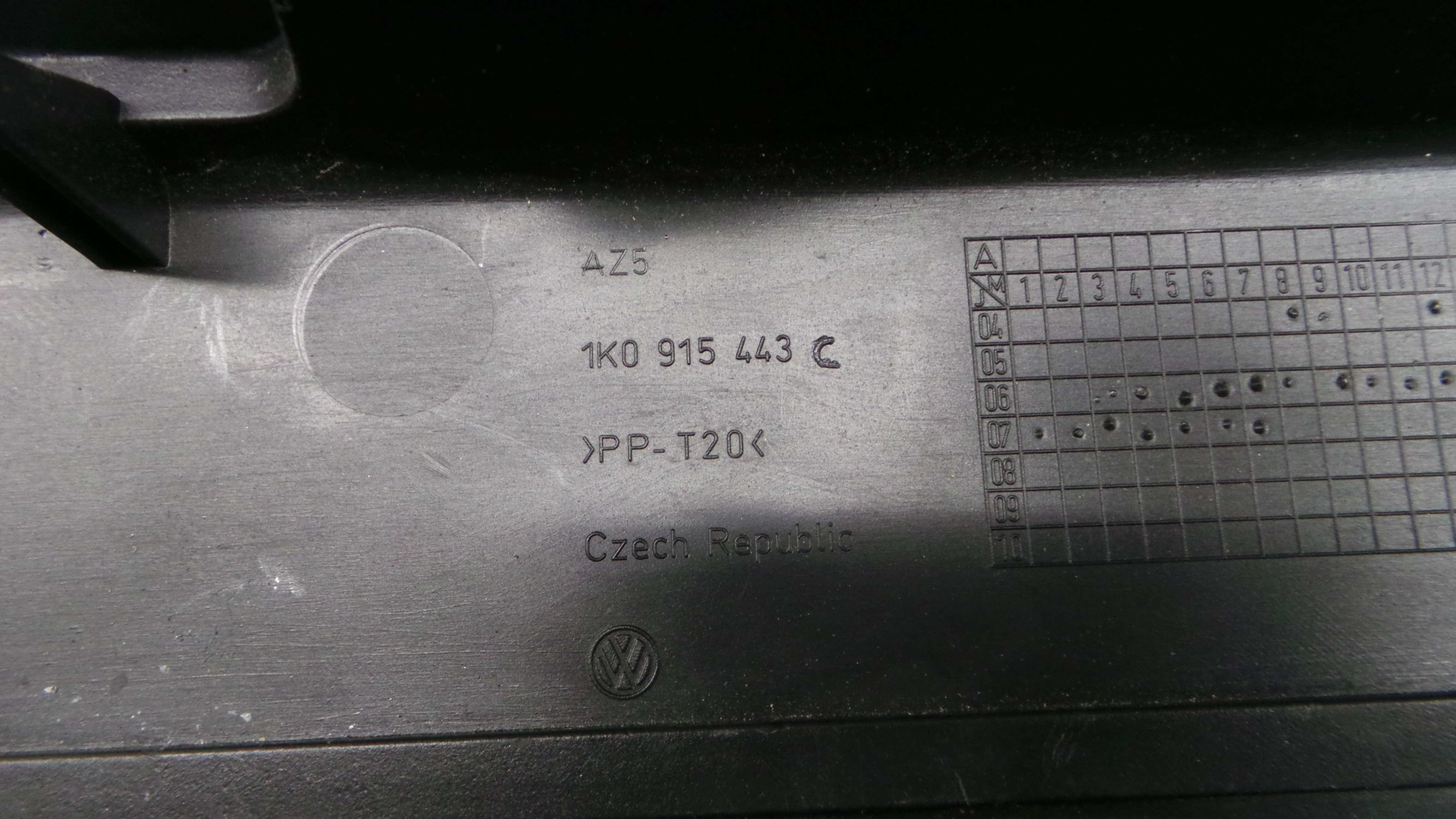 Tampa da Bateria 1K0915443C - AUDI A3 (8P1)-33659162