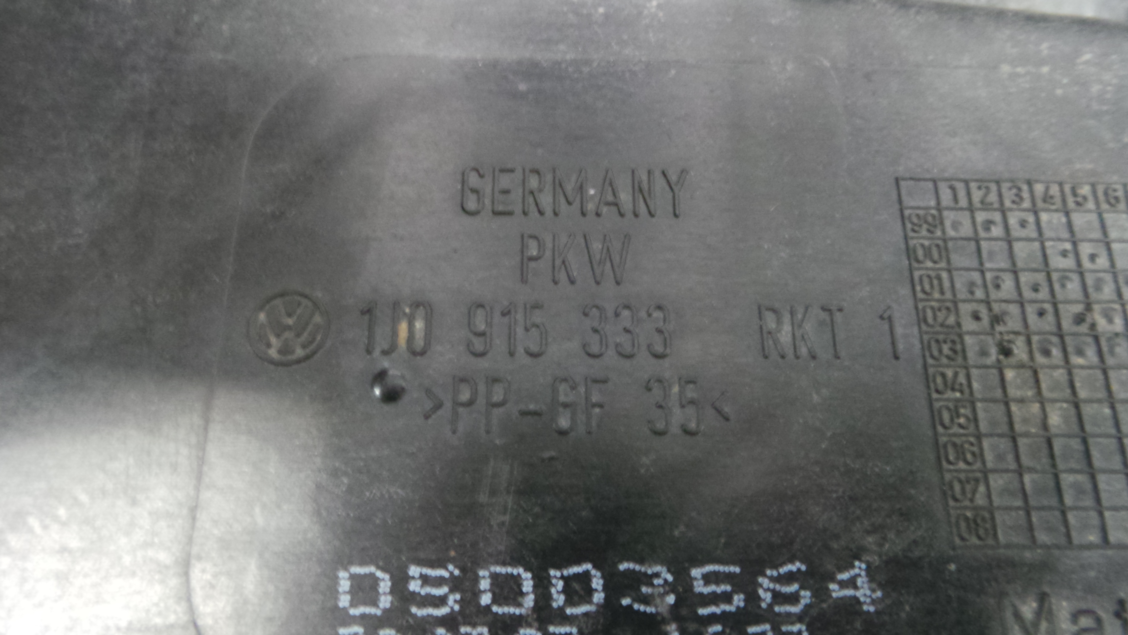 Base da Bateria 1J0915333 - AUDI A3 (8L1)-33659263