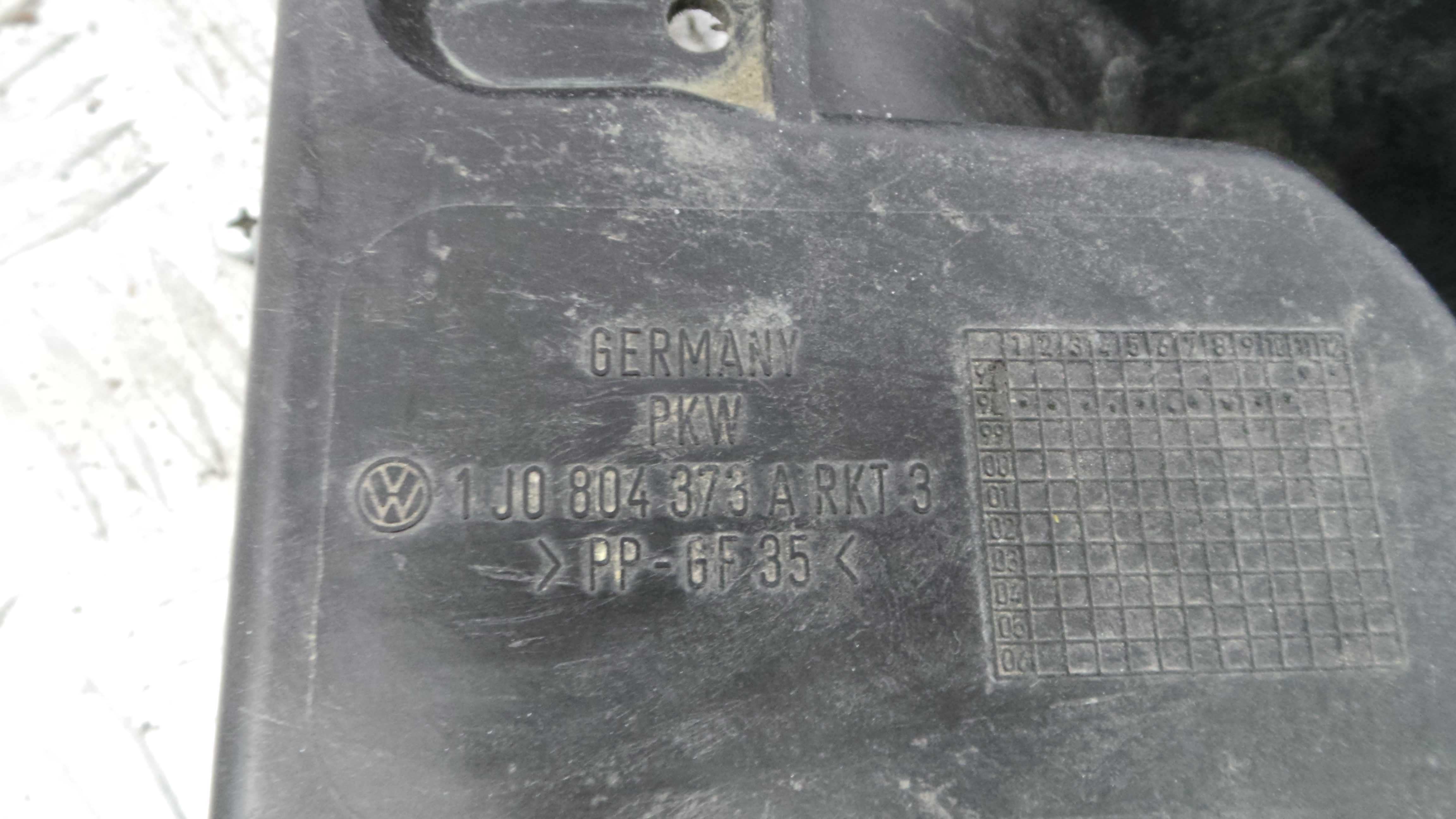 Base da Bateria 1J0804373A - AUDI A3 (8L1)-33659319