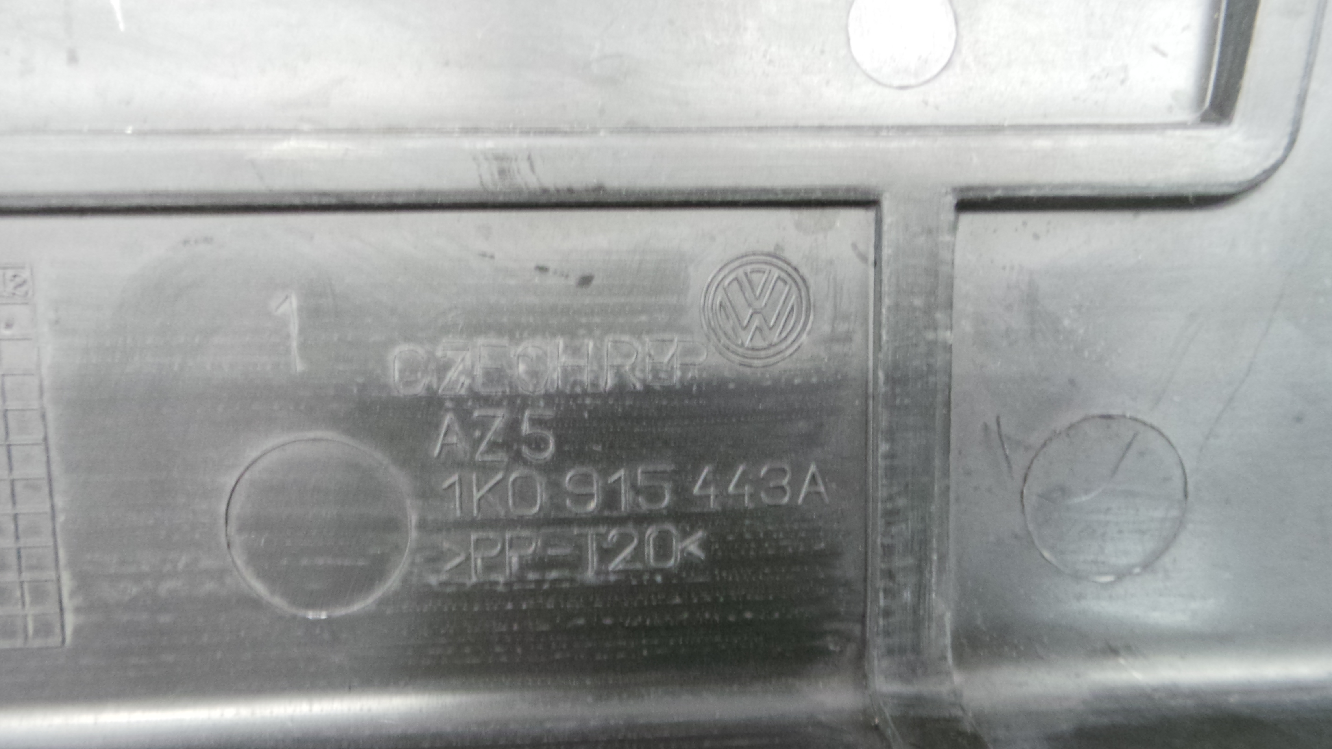 Tampa da Bateria 1K0915443A - VW GOLF V (1K1)-34026927