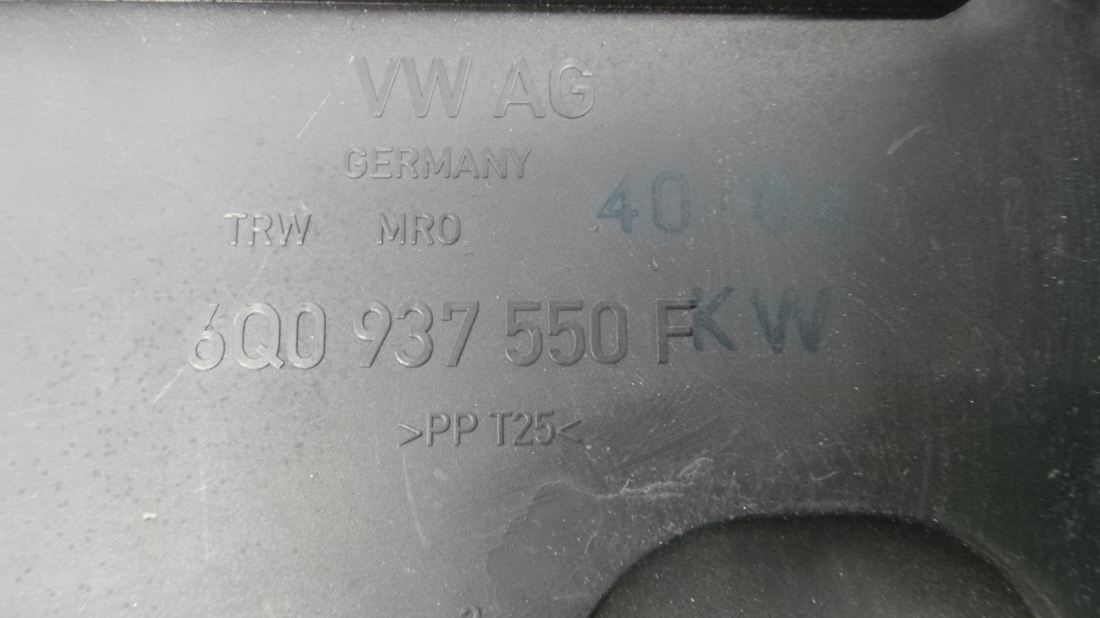 Tampa da Caixa dos Fusíveis 6Q0937550F - VW POLO (9N_, 9A_)-34029891