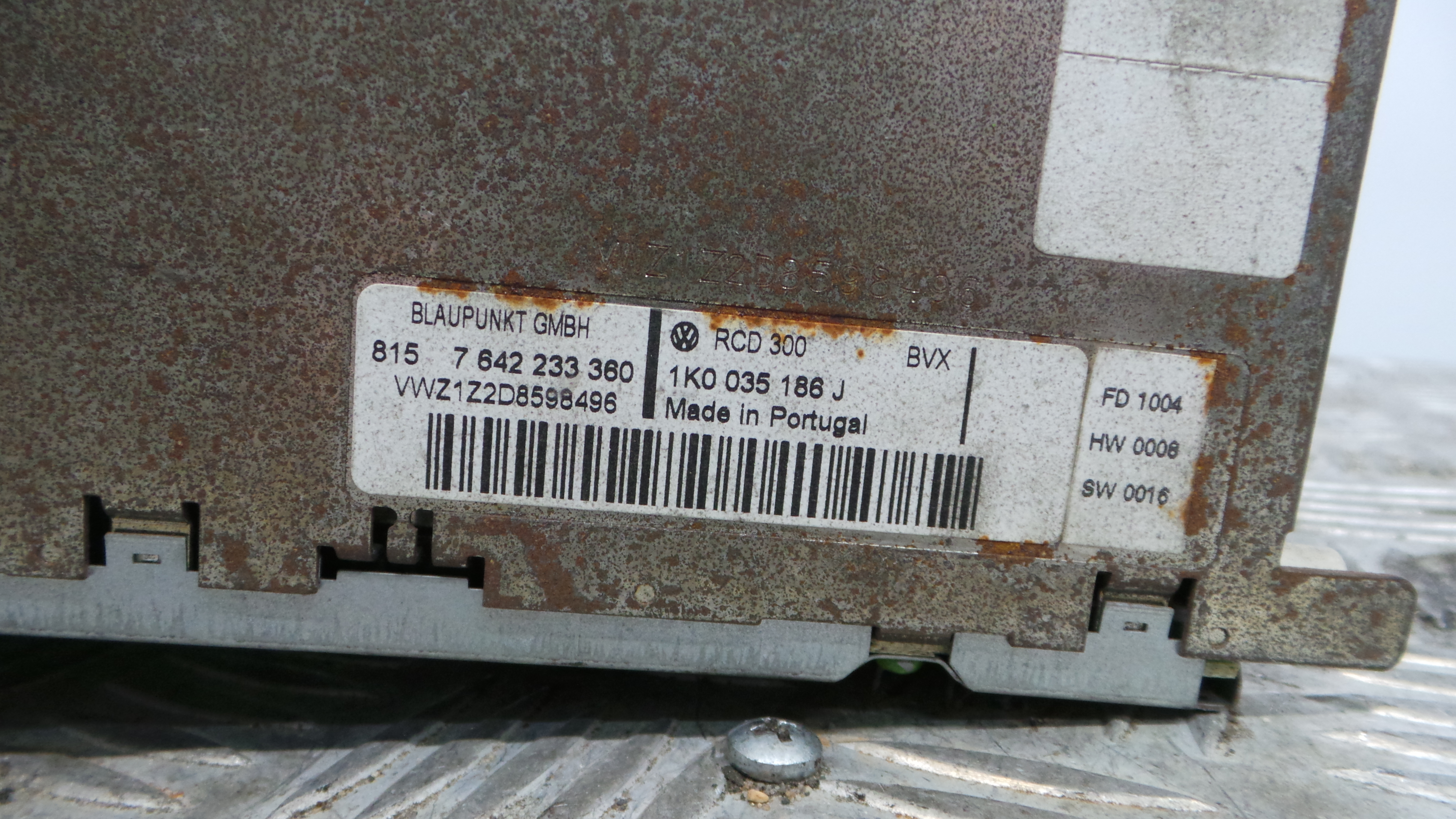 Auto-rádios 1K0035186J - VW GOLF V (1K1)-34188369