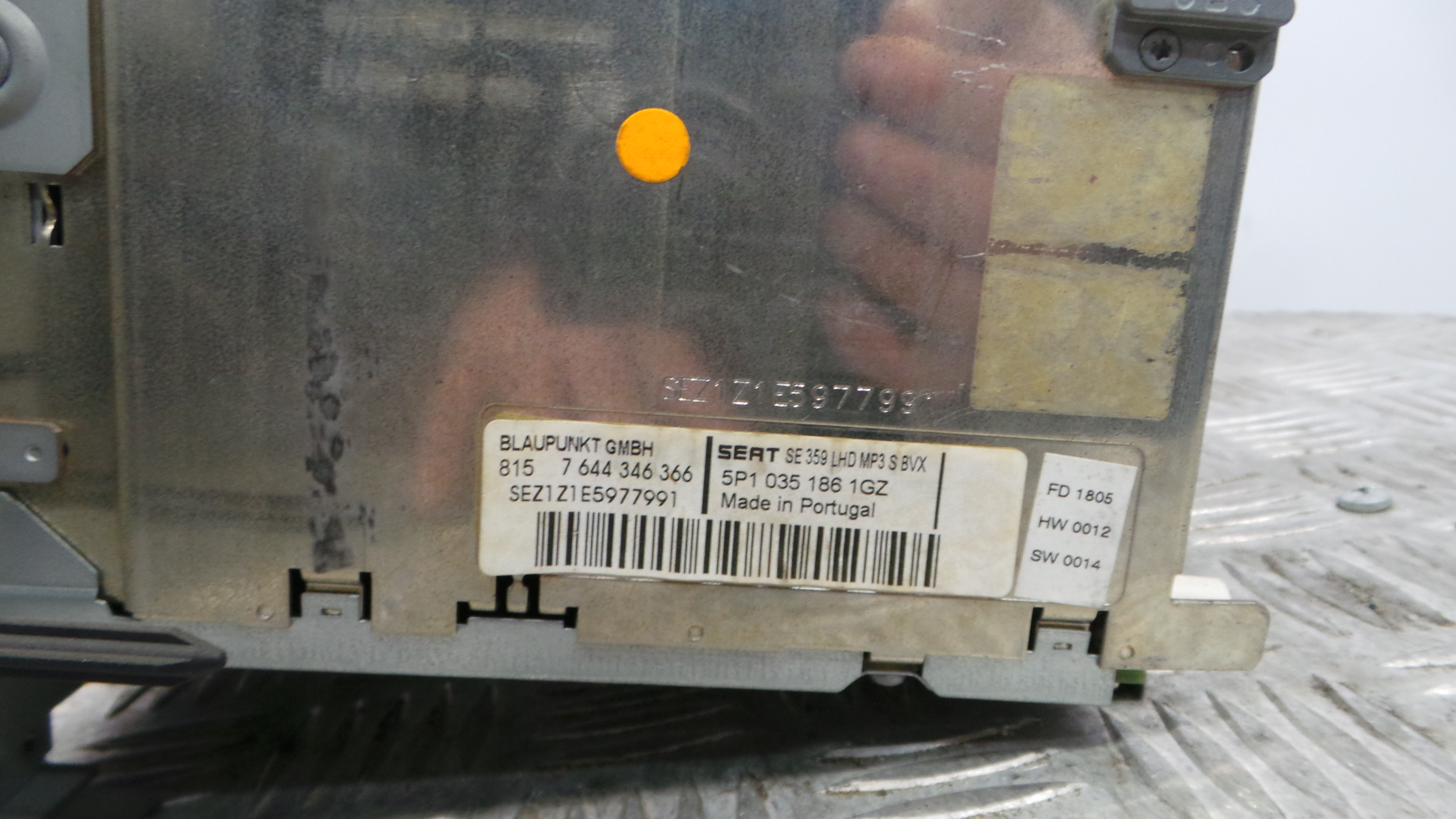 Auto-rádios 5P10351861GZ - SEAT ALTEA (5P1)-34191551