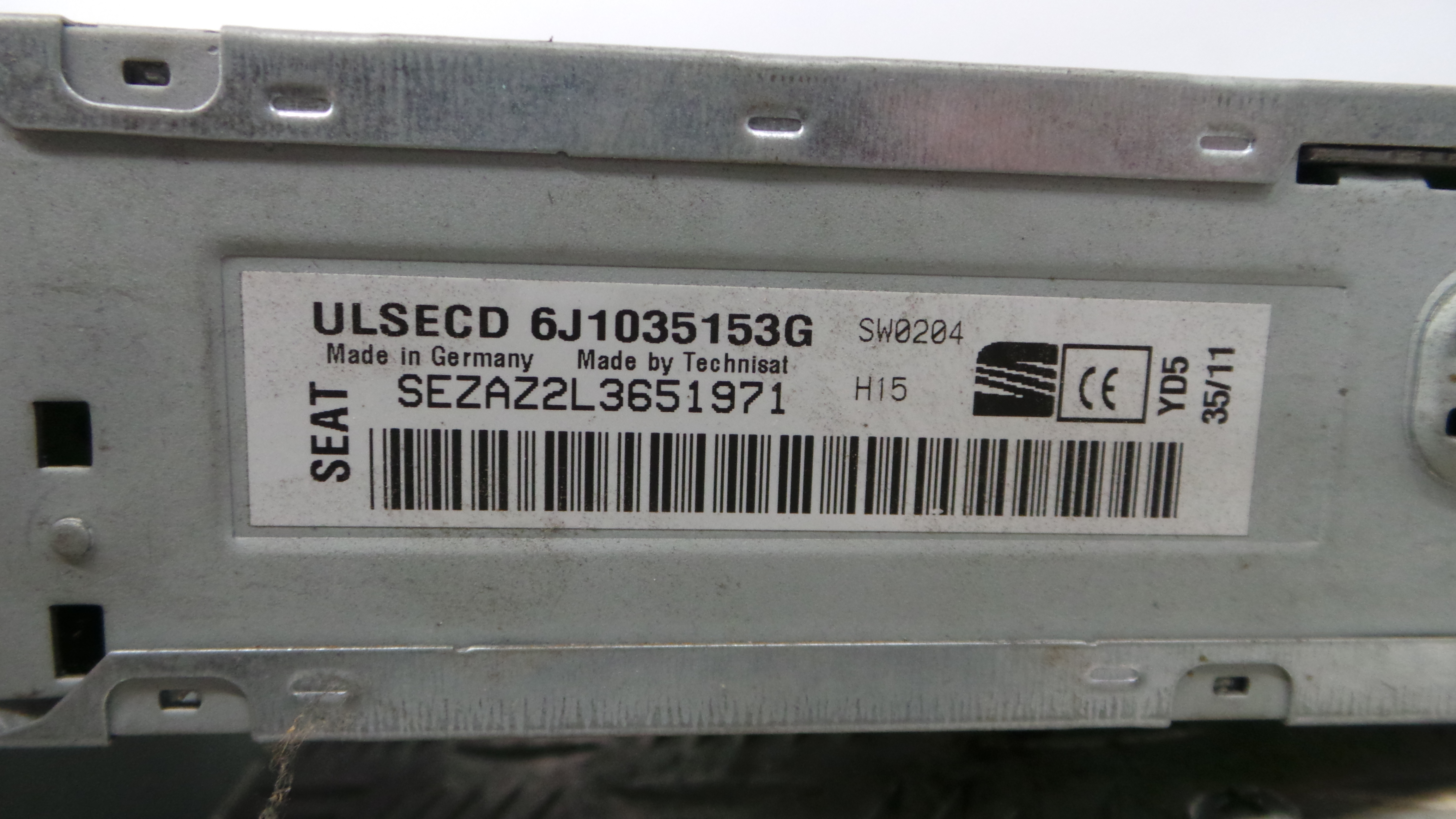 Auto-rádios 6J1035153G - SEAT IBIZA IV (6J5, 6P1), IBIZA Mk IV (6J5, 6P1)-34203072