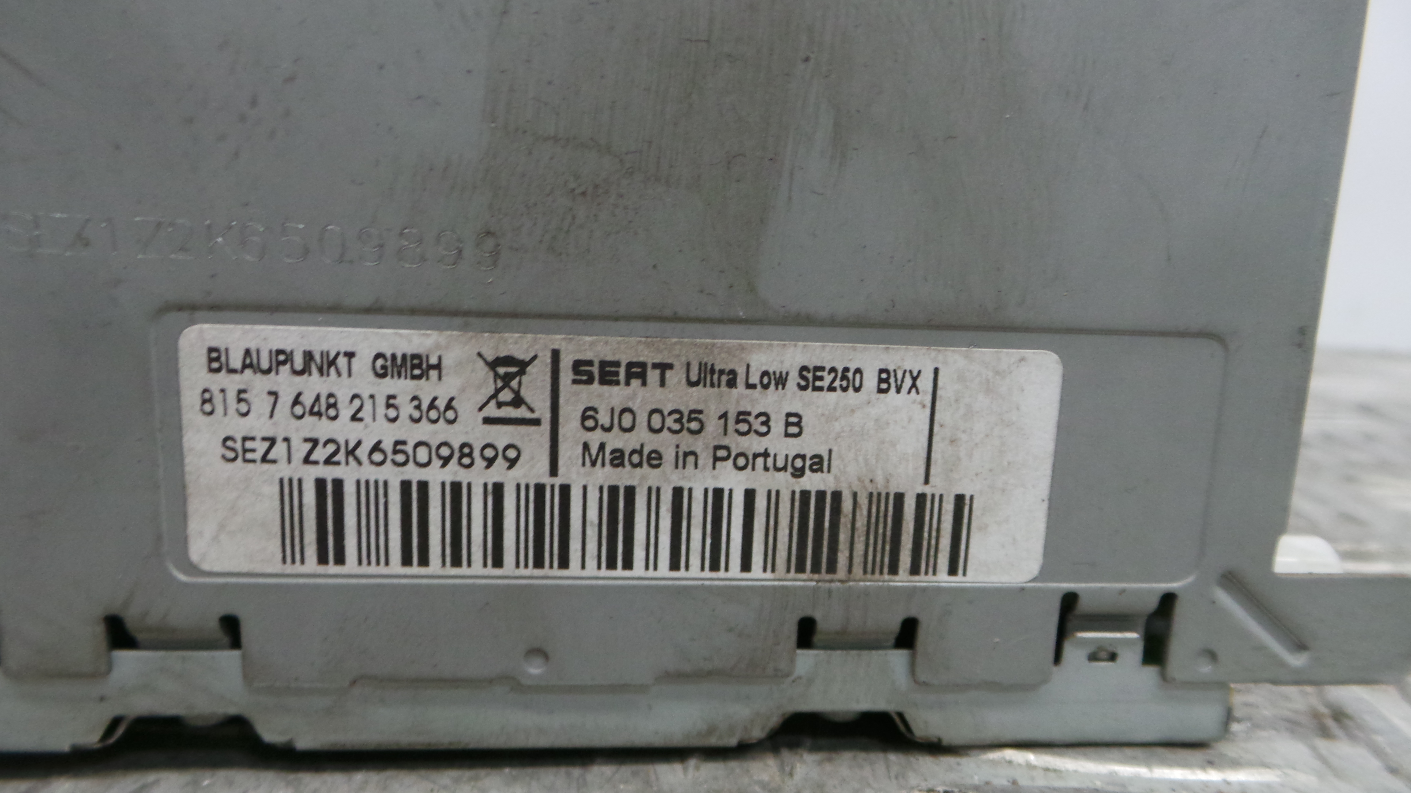 Auto-rádios 6J0035153B - SEAT IBIZA IV (6J5, 6P1), IBIZA Mk IV (6J5, 6P1)-34203723