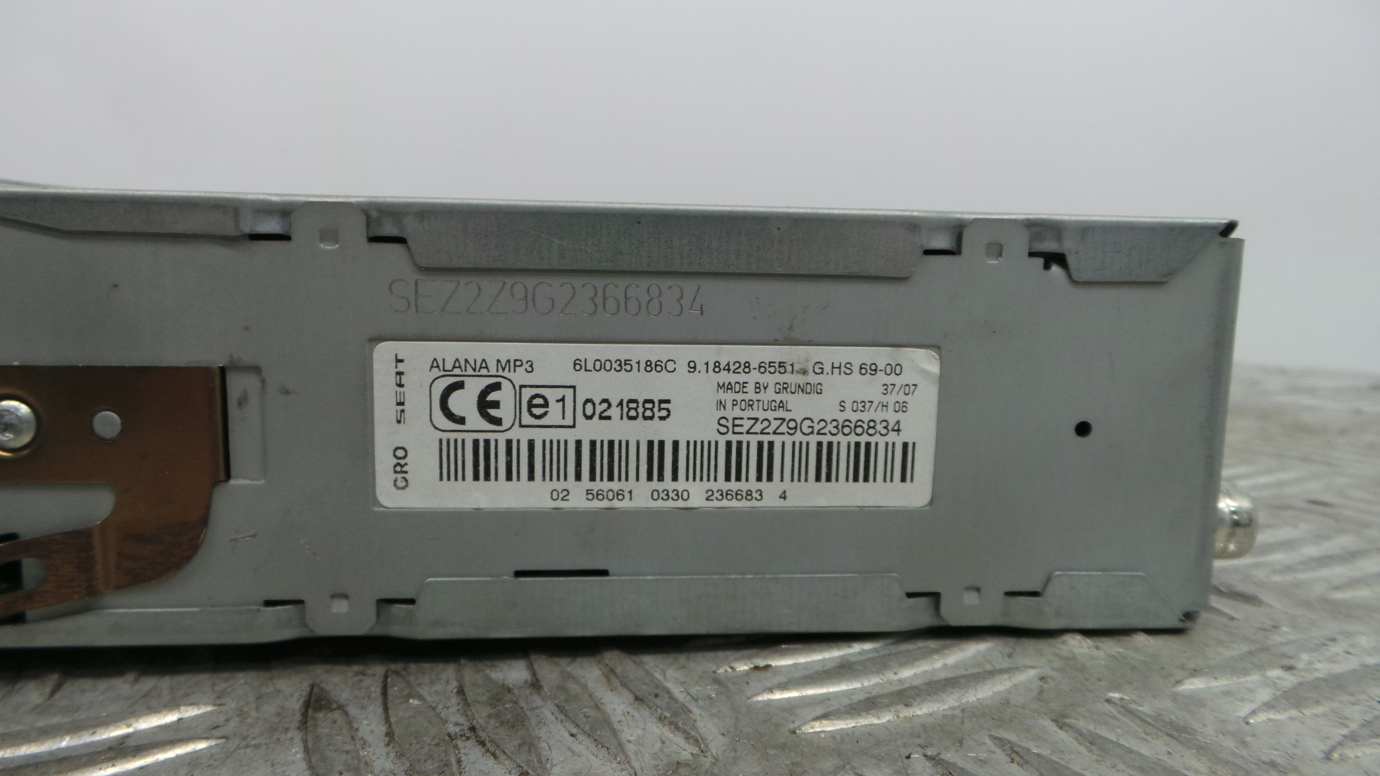 Auto-rádios 6L0035186C - SEAT IBIZA III (6L1), IBIZA Mk III (6L1)-34207405