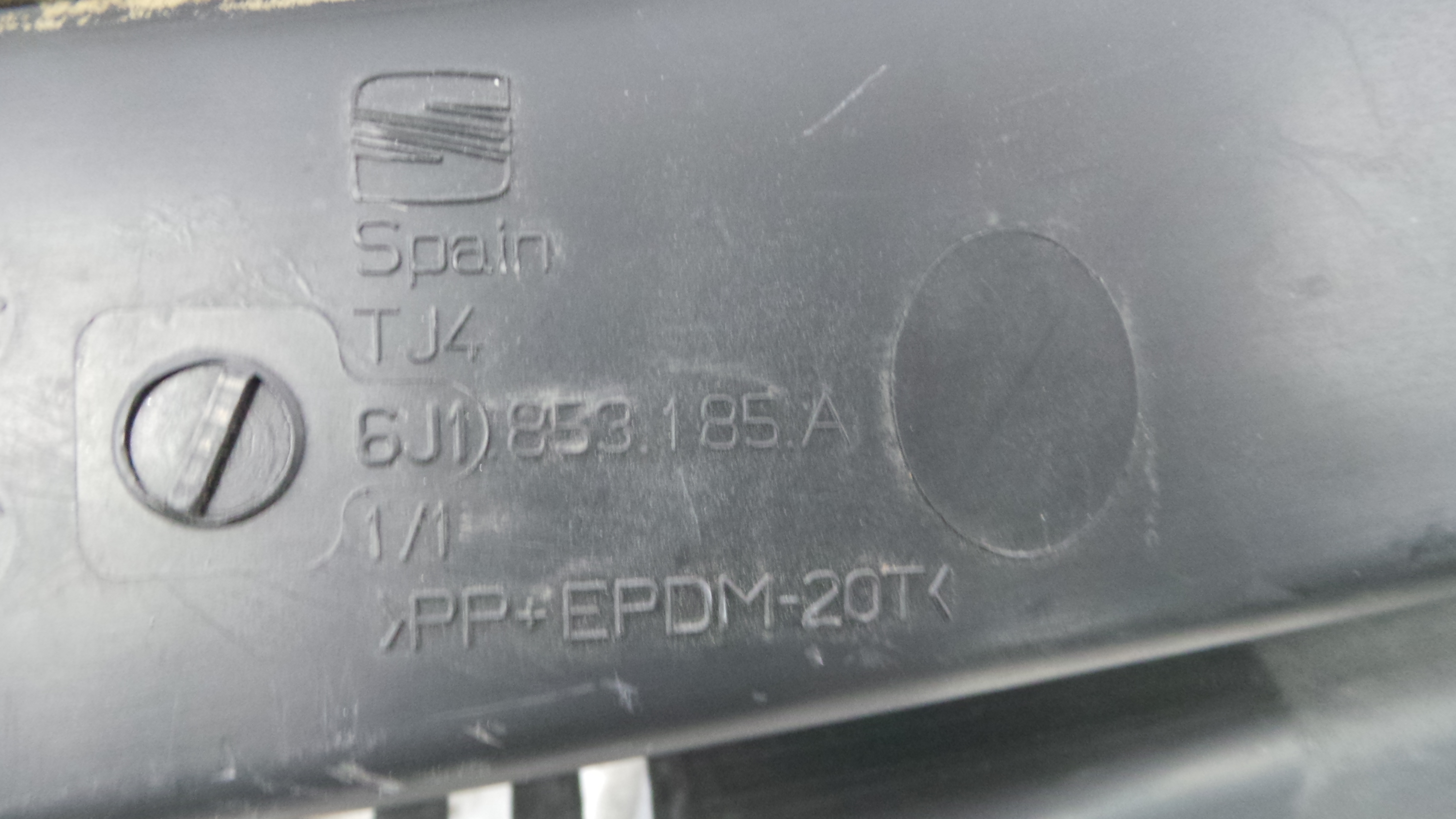 Torpedo 6J1853185A - SEAT IBIZA IV (6J5, 6P1), IBIZA Mk IV (6J5, 6P1)-34242113