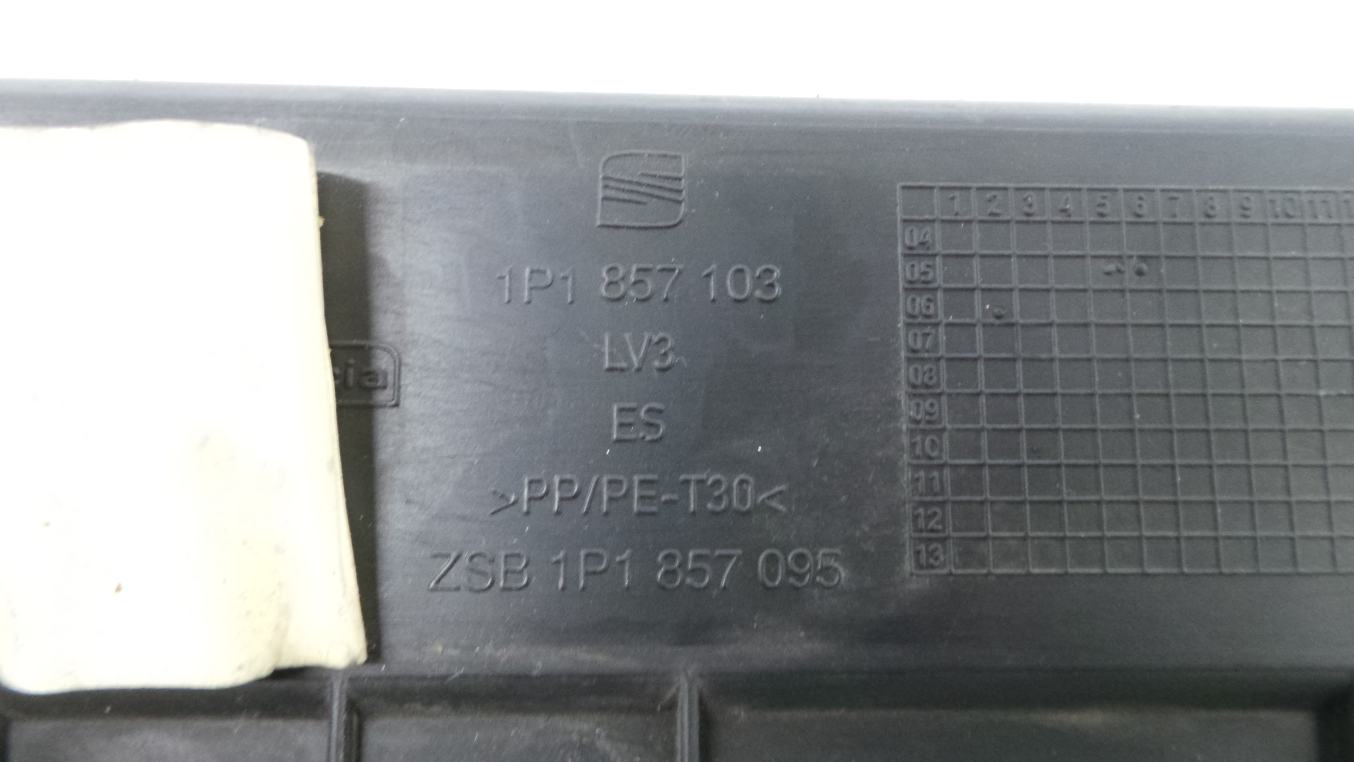 Porta Luvas  1P1857103 - SEAT LEON (1P1)-34919381