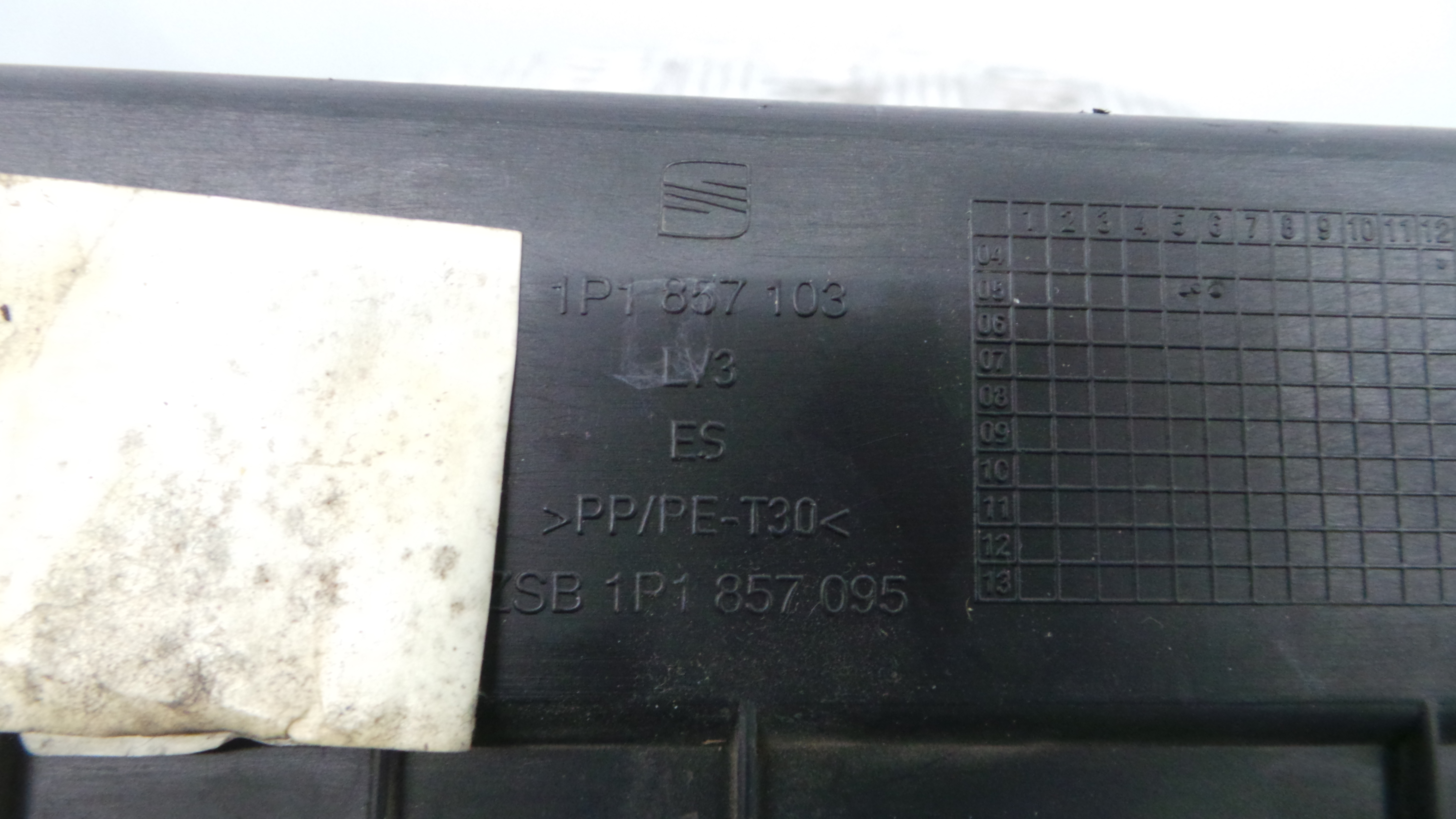 Porta Luvas  1P1857103 - SEAT LEON (1P1)-34919586