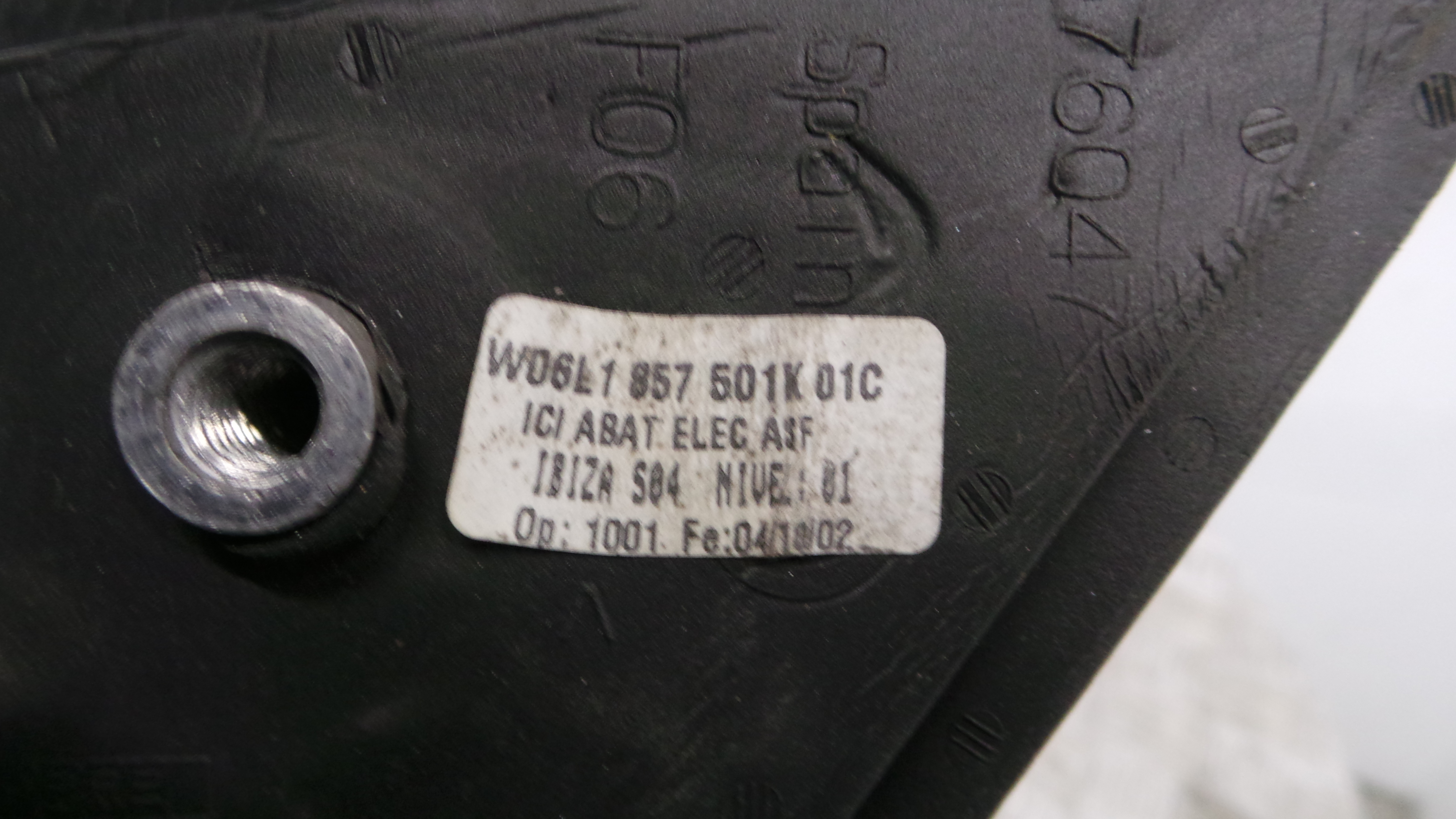 Espelho Retrovisor Esq W06L1857501K - SEAT CORDOBA (6L2)-34922622