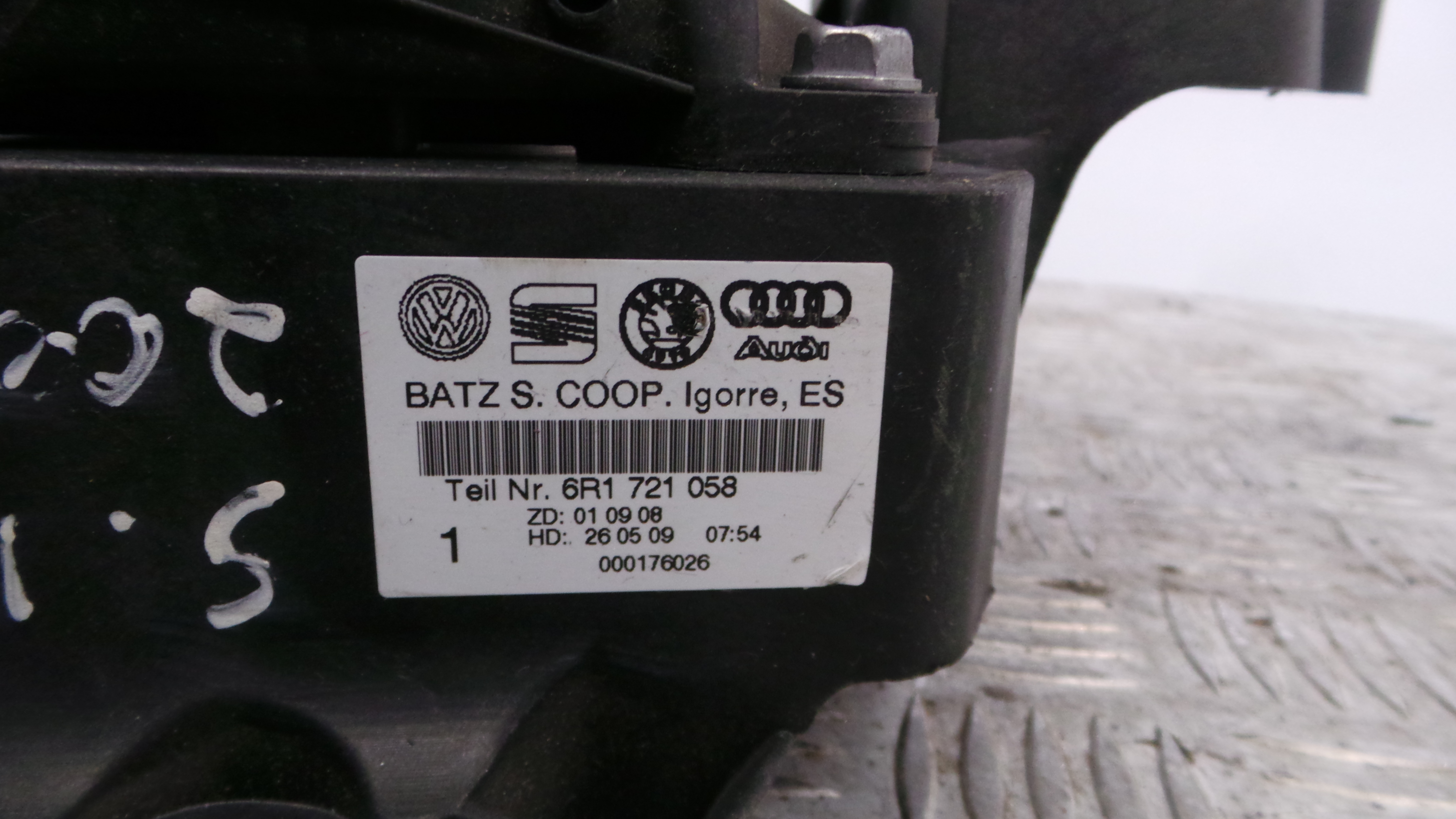 Pedal do Travão 6R1721058 - SEAT IBIZA IV (6J5, 6P1), IBIZA Mk IV (6J5, 6P1)-35052291