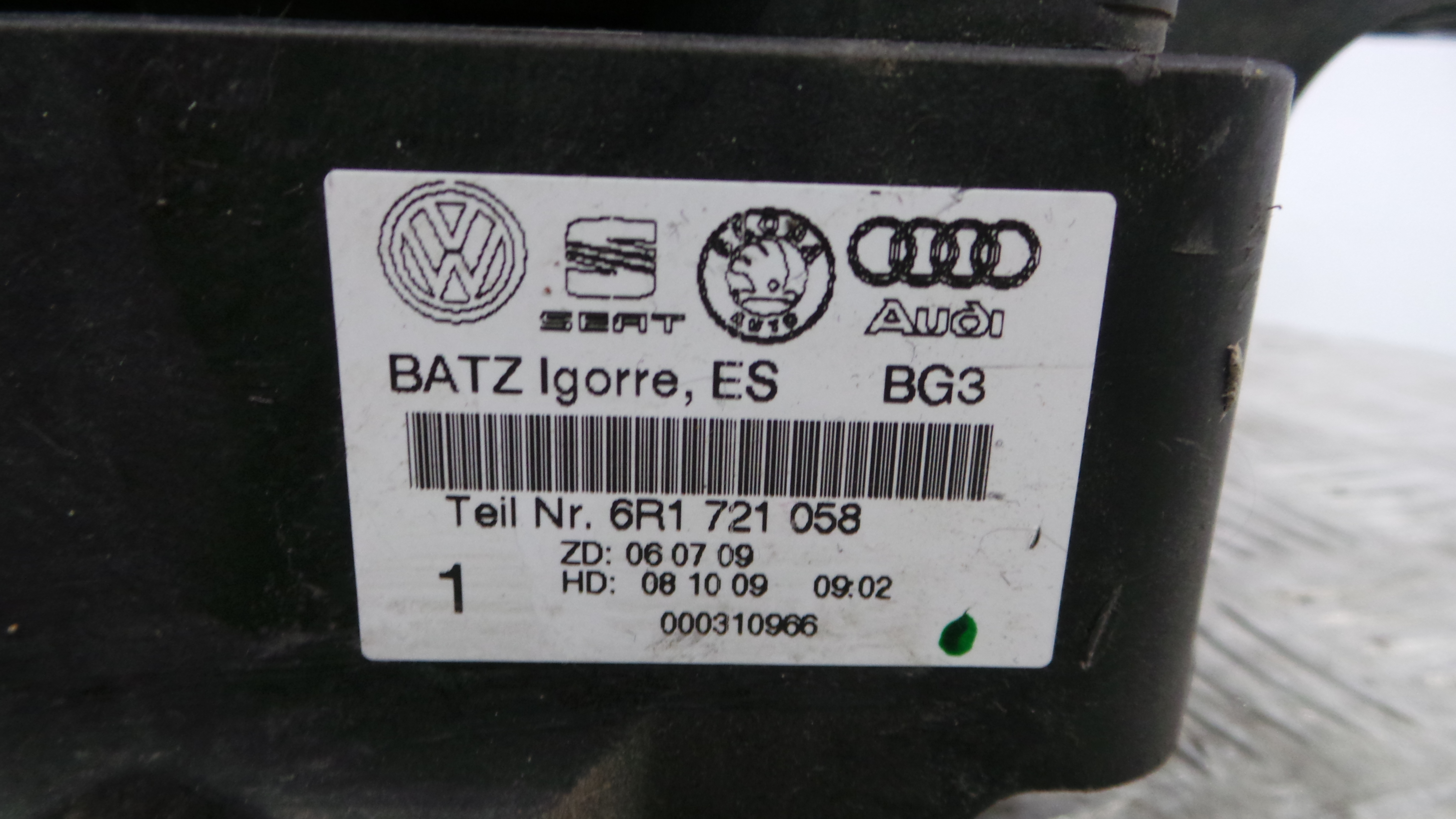 Pedal do Travão 6R1721058 - SEAT IBIZA IV (6J5, 6P1), IBIZA Mk IV (6J5, 6P1)-35053469