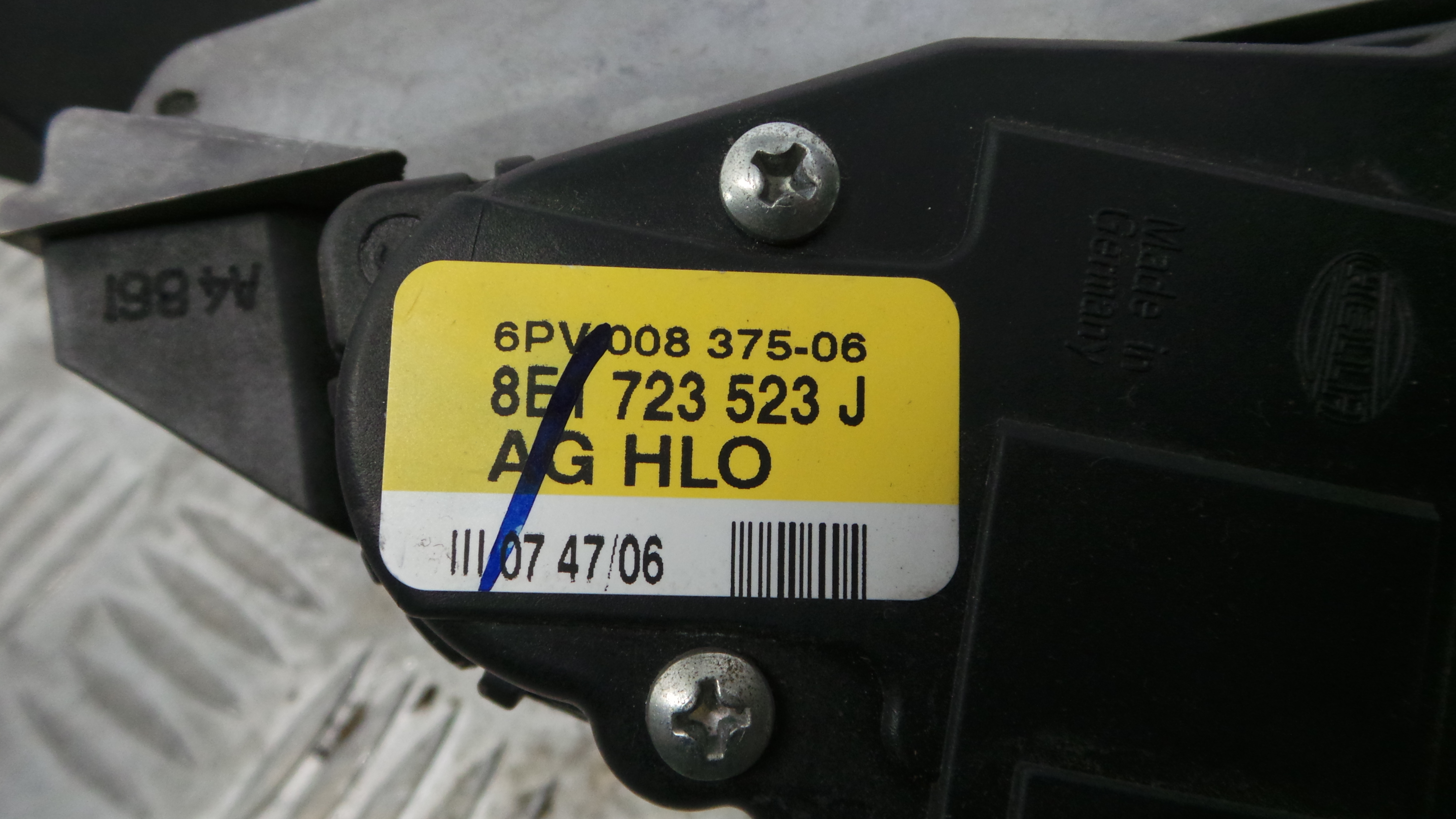 Pedal do Travão 8E172117D - AUDI A4 B7 (8EC)-35054522