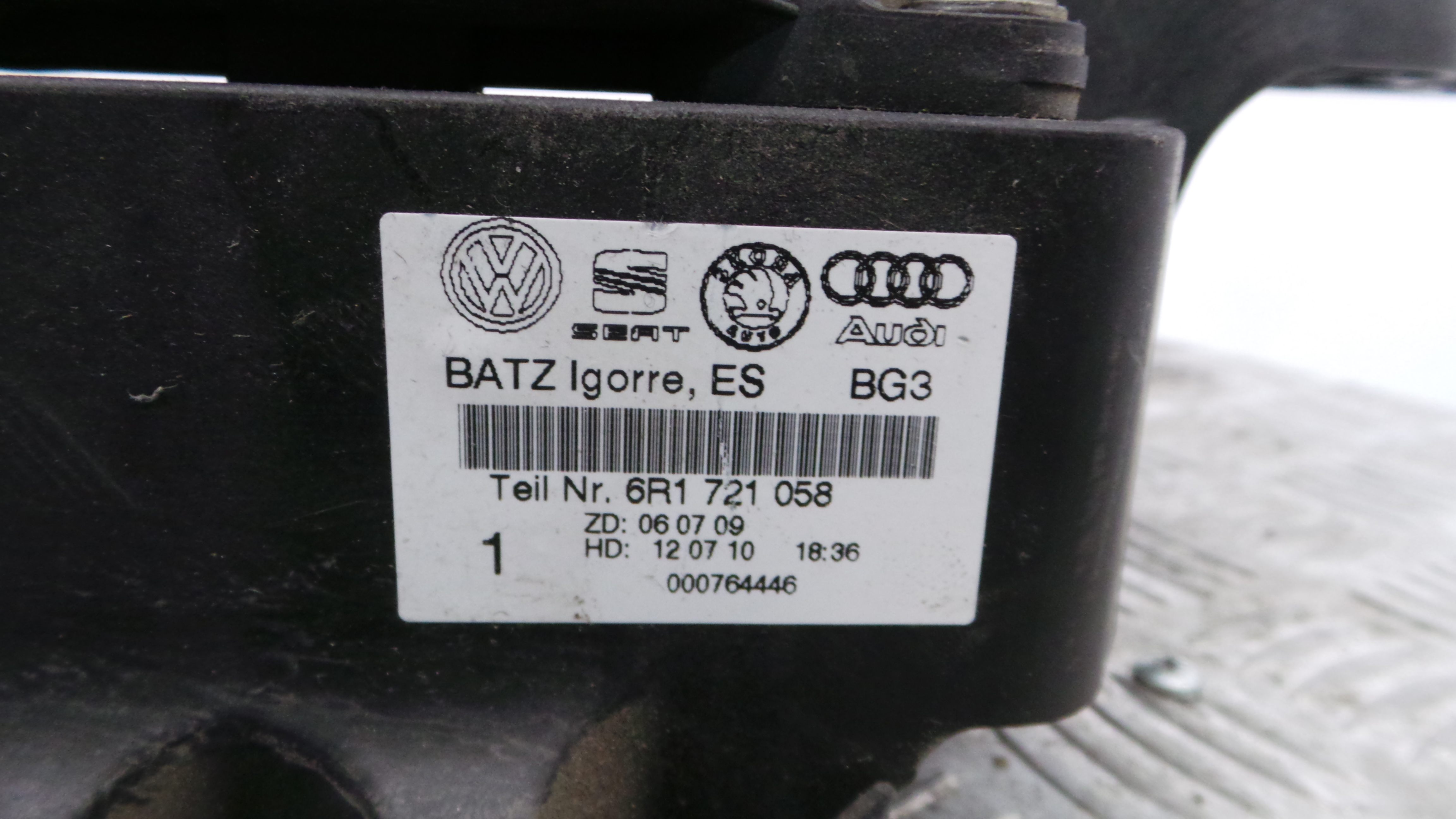 Pedal do Travão 6R1721058 - SEAT IBIZA IV (6J5, 6P1), IBIZA Mk IV (6J5, 6P1)-35058199