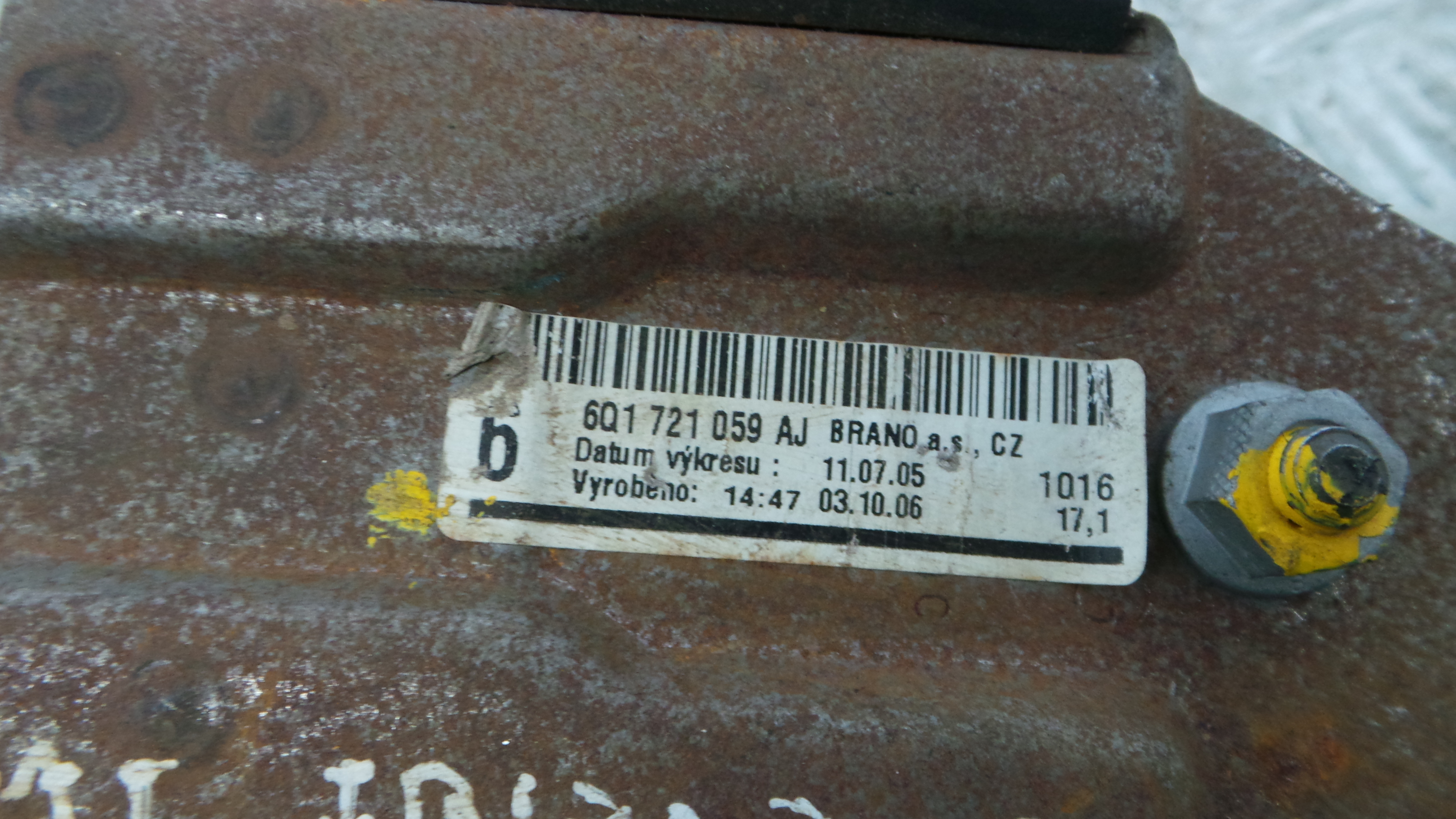 Pedal de Embraiagem 6Q1721058AJ - SEAT IBIZA III (6L1), IBIZA Mk III (6L1)-35058525