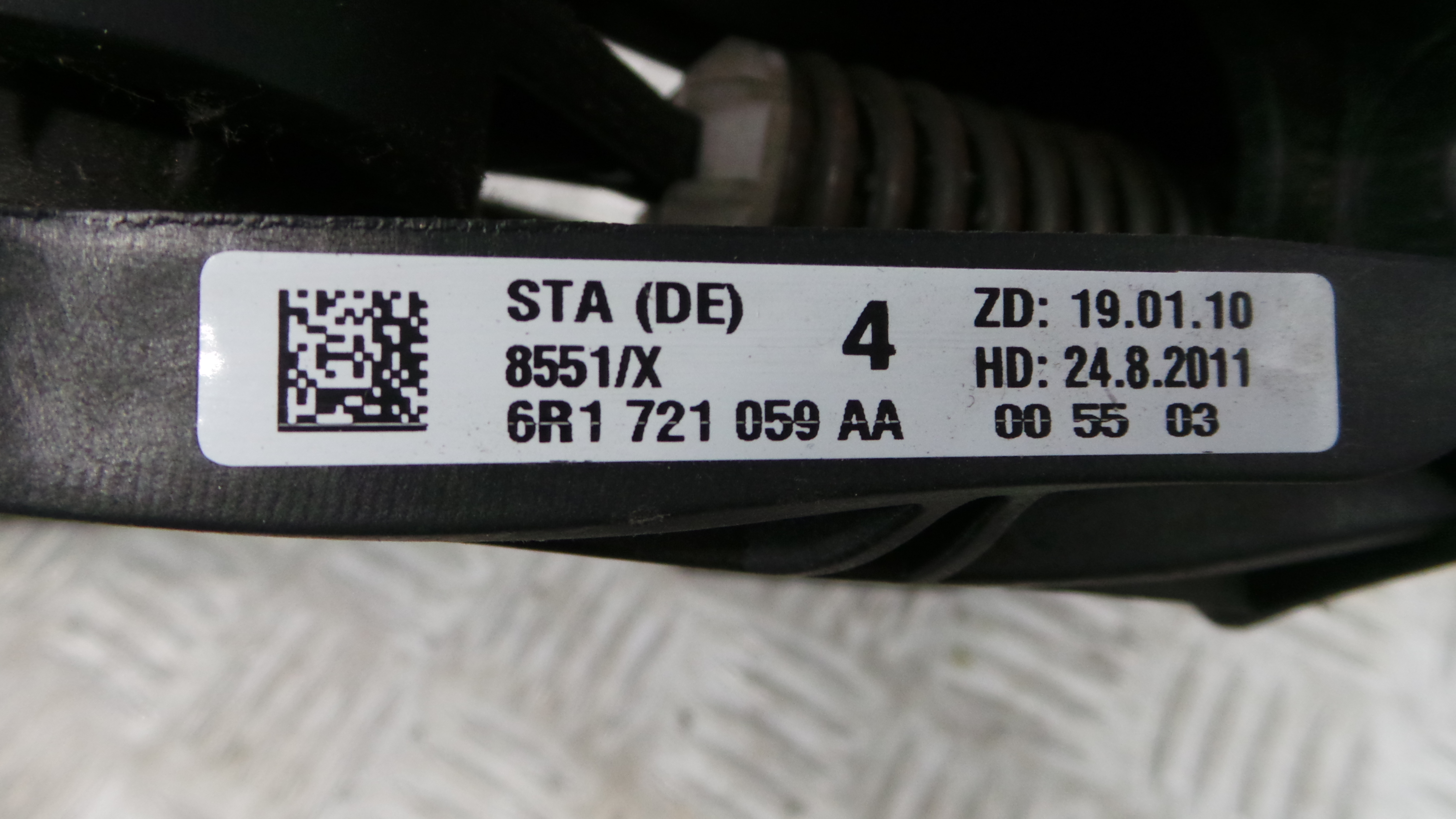 Pedal de Embraiagem 6R1721059AA - SEAT IBIZA IV (6J5, 6P1), IBIZA Mk IV (6J5, 6P1)-35061552