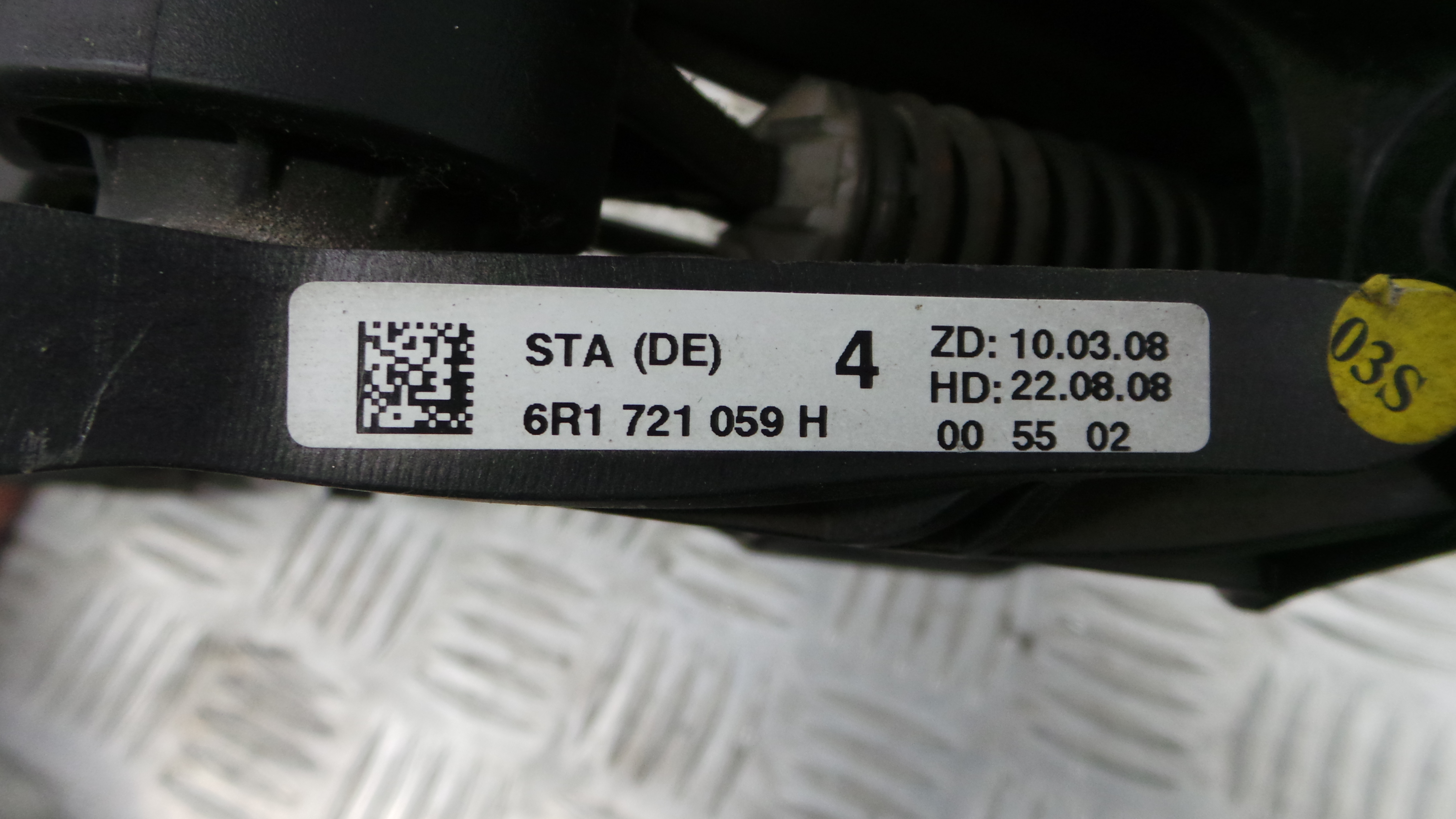 Pedal de Embraiagem 6R1721059H - SEAT IBIZA IV (6J5, 6P1), IBIZA Mk IV (6J5, 6P1)-35063552