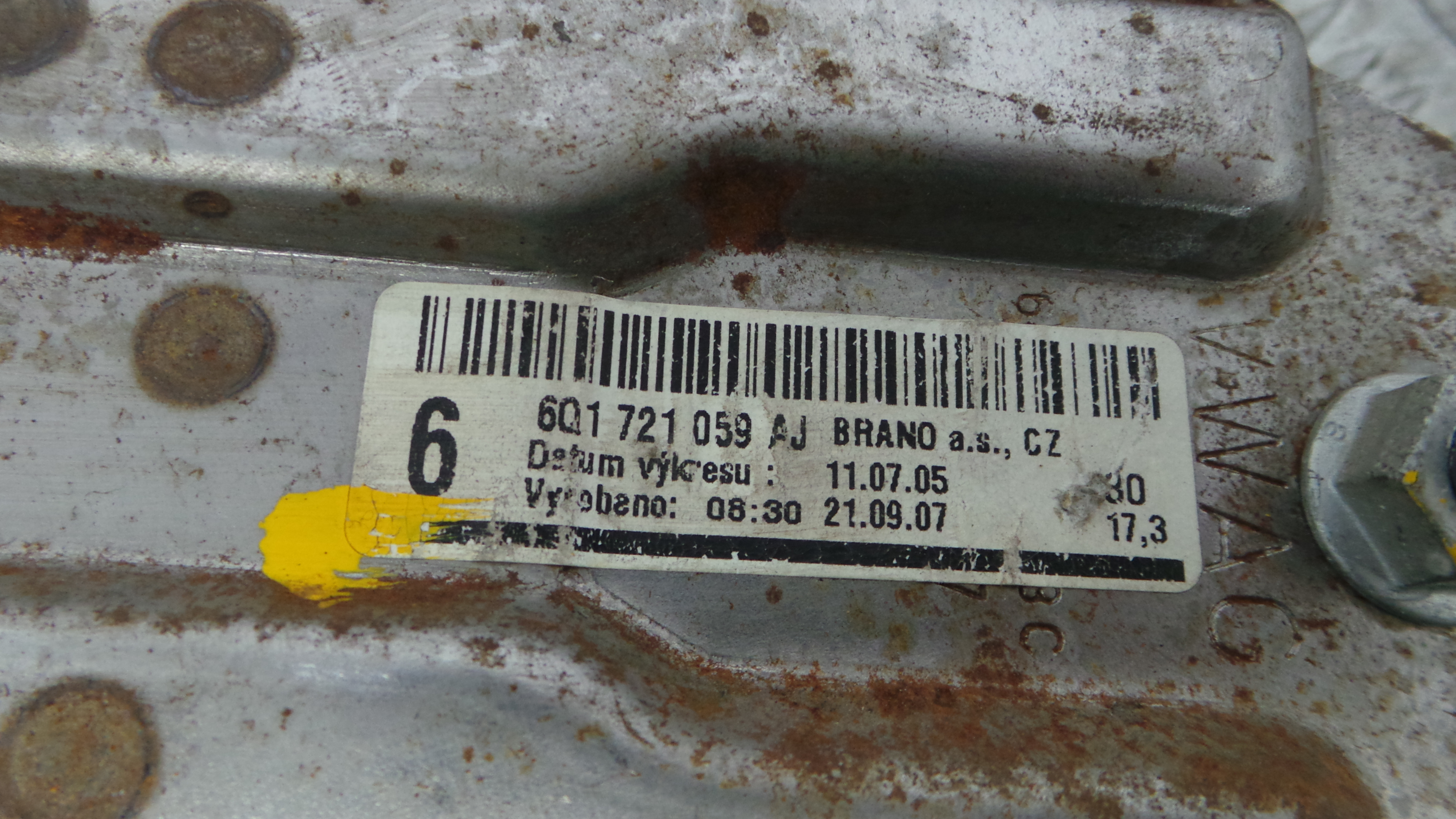 Pedal de Embraiagem 6Q1721059AJ - SEAT IBIZA III (6L1), IBIZA Mk III (6L1)-35063741