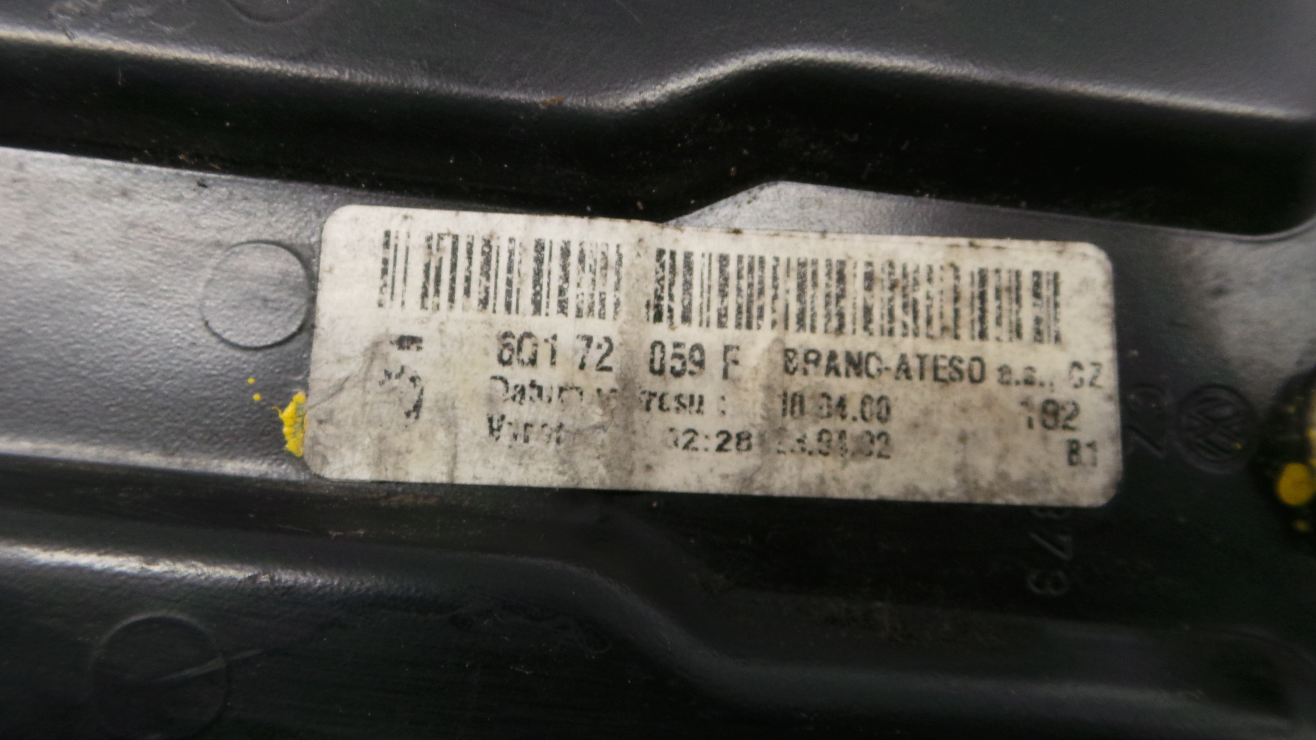 Pedal de Embraiagem 6Q1721059F - VW POLO (9N_, 9A_)-35064367