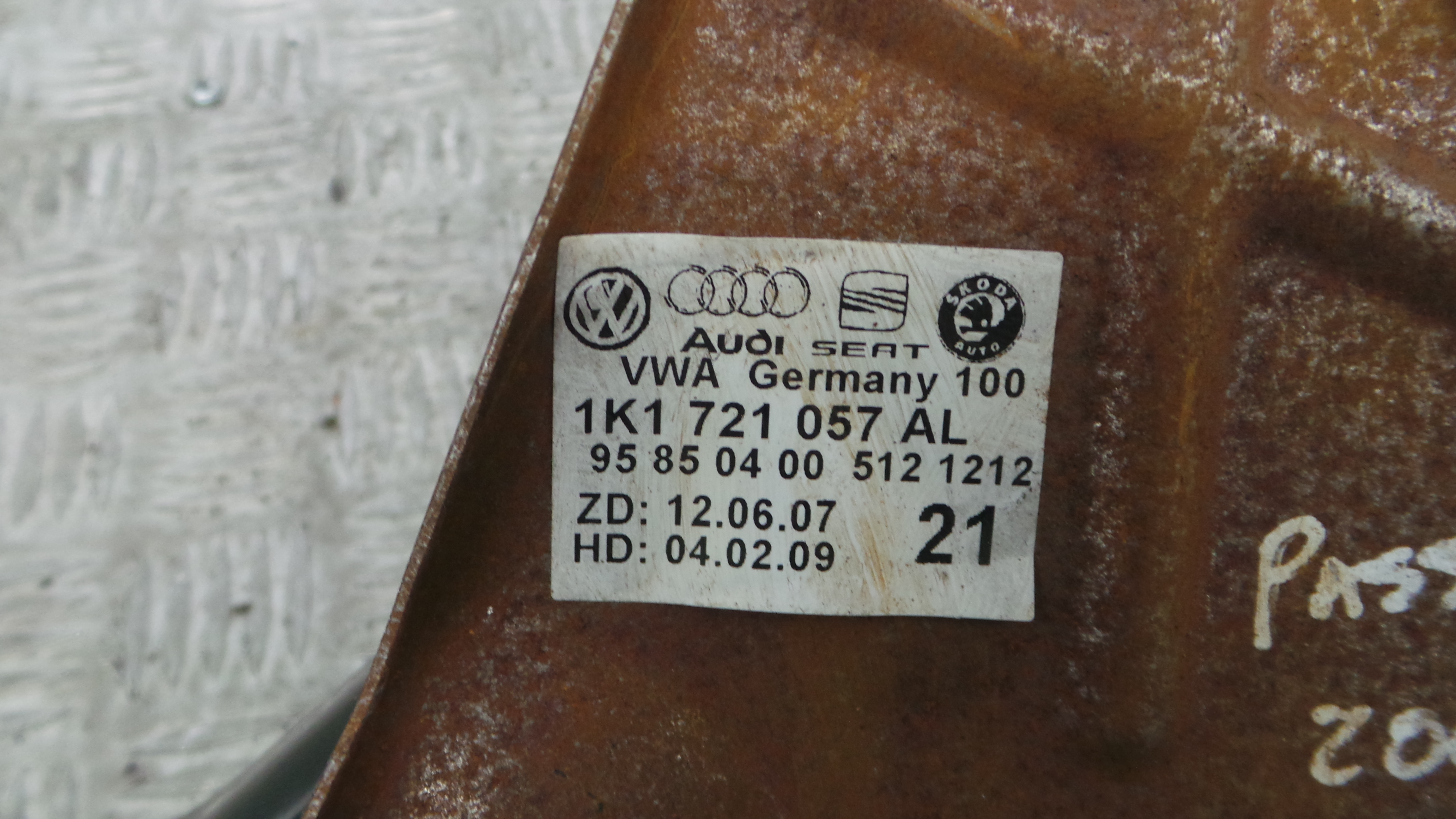 Pedal do Travão 1K1721057AL - VW PASSAT B6 (3C2)-35066465