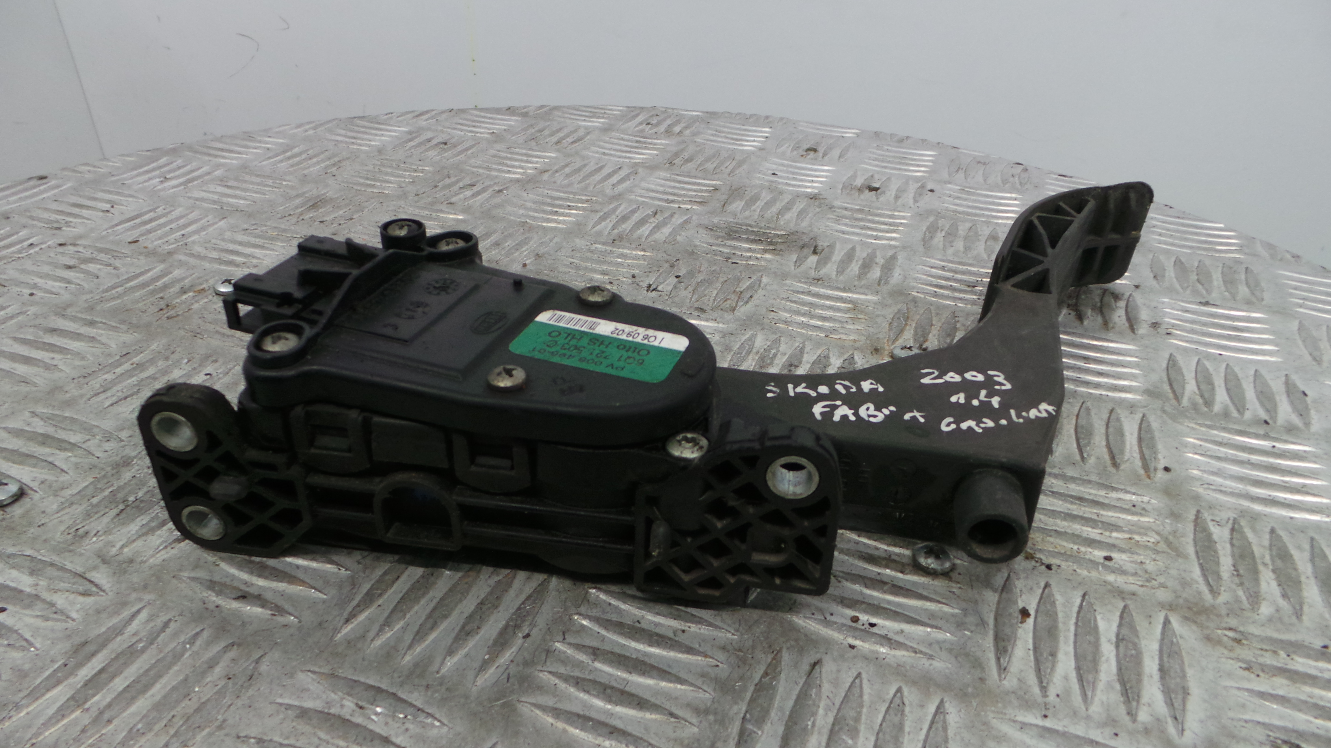 Pedal do Acelerador 6Q1721503C - SKODA FABIA I (6Y2)-35068158