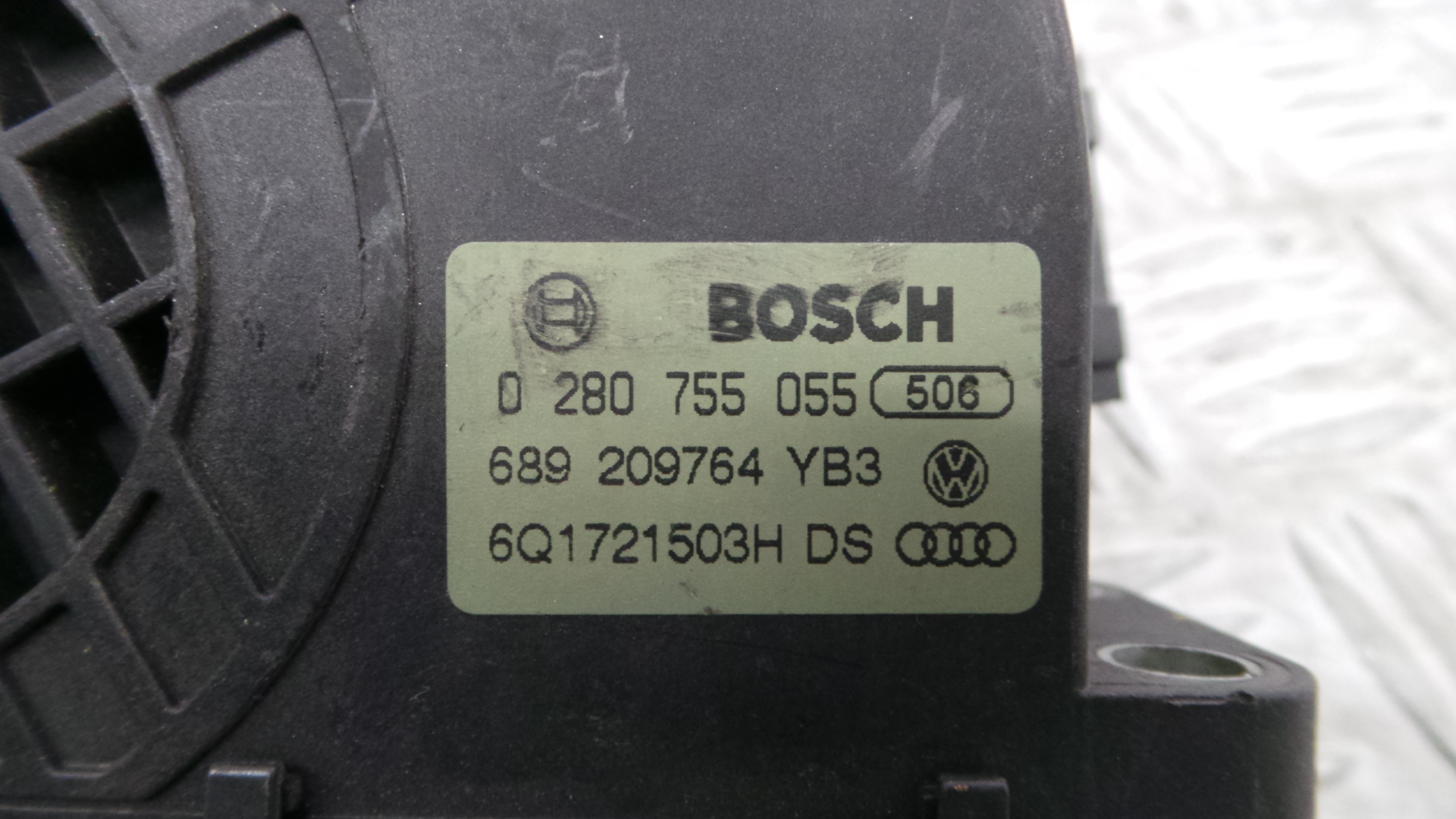 Pedal do Acelerador 6Q1721503H - SEAT IBIZA III (6L1), IBIZA Mk III (6L1)-35074343