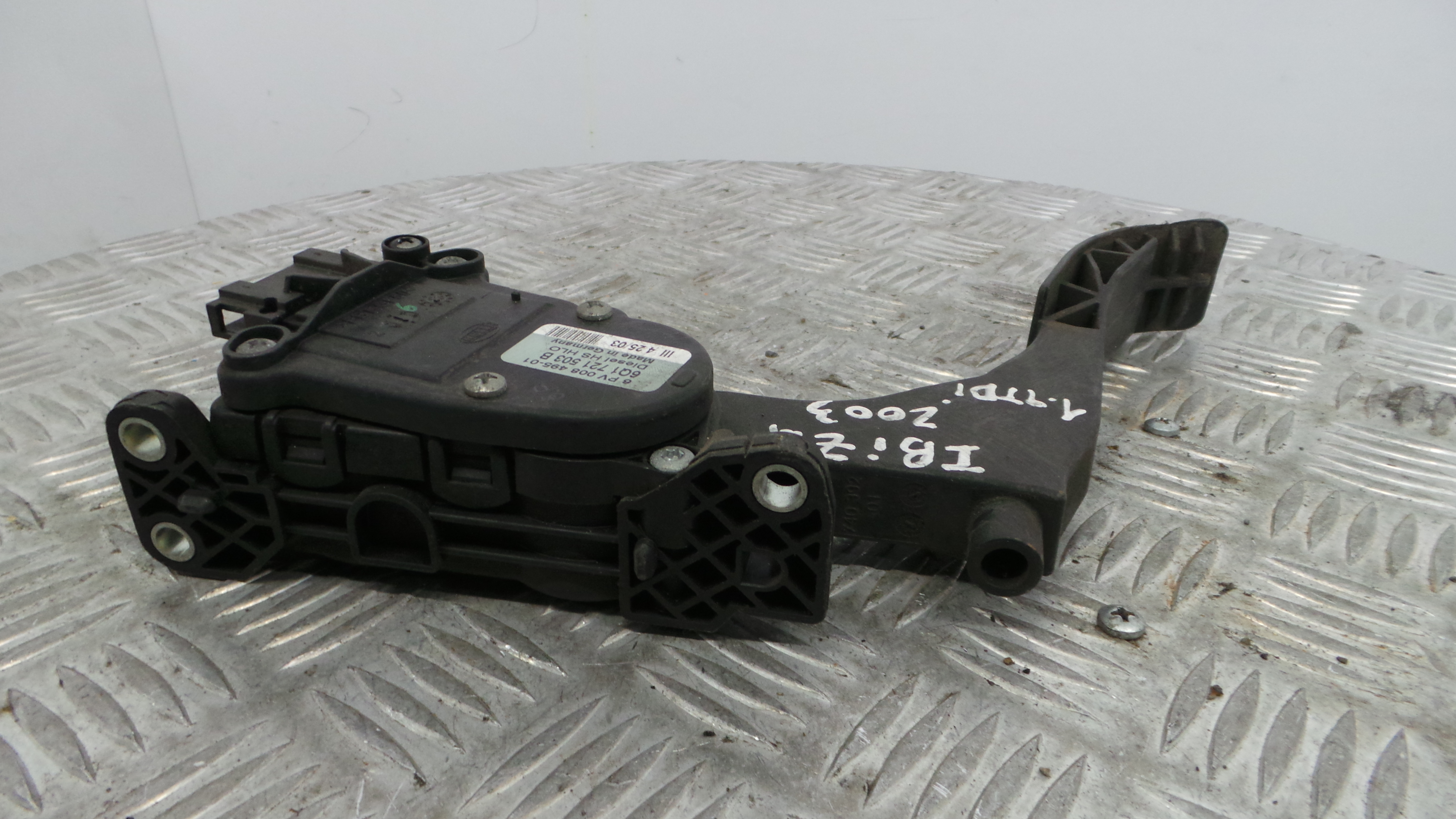 Pedal do Acelerador 6Q1721503B - SEAT IBIZA III (6L1), IBIZA Mk III (6L1)-35075672