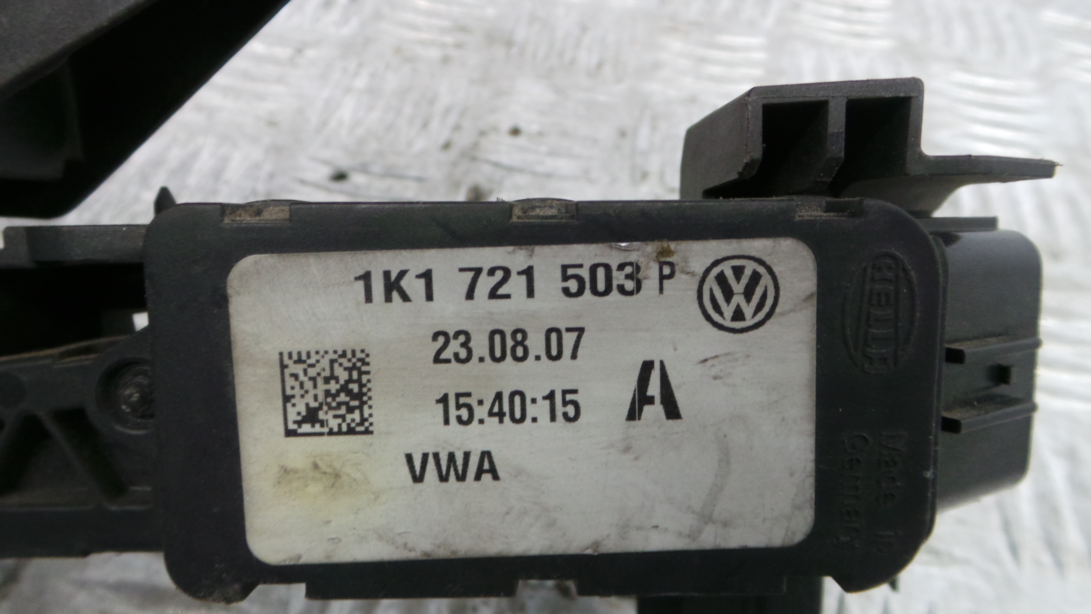 Pedal do Acelerador 1K1721503P - VW GOLF V (1K1)-35091939