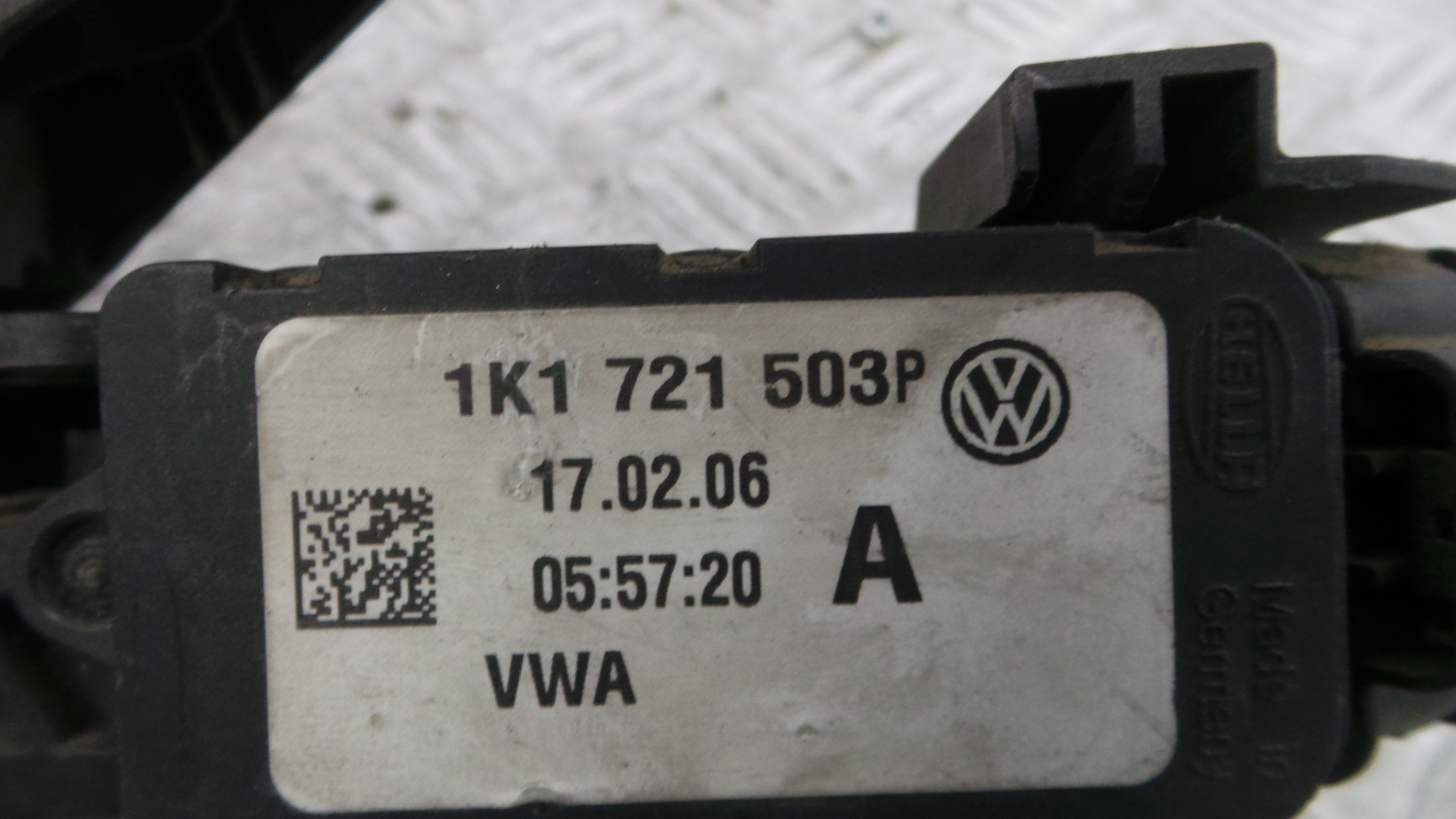 Pedal do Acelerador 1K1721503P - SEAT LEON (1P1)-35092795