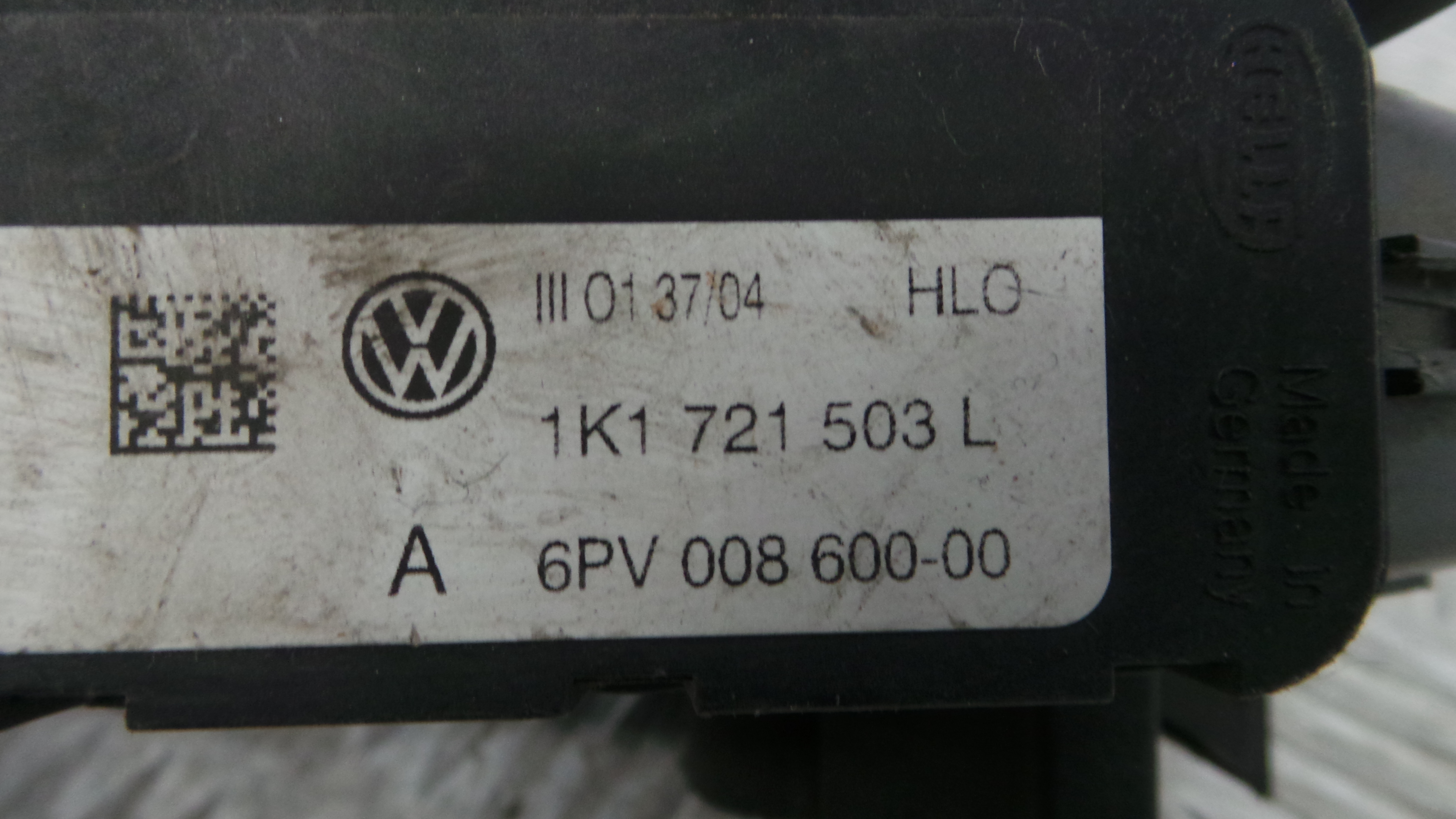 Pedal do Acelerador 1K1721503L - VW GOLF V (1K1)-35093837