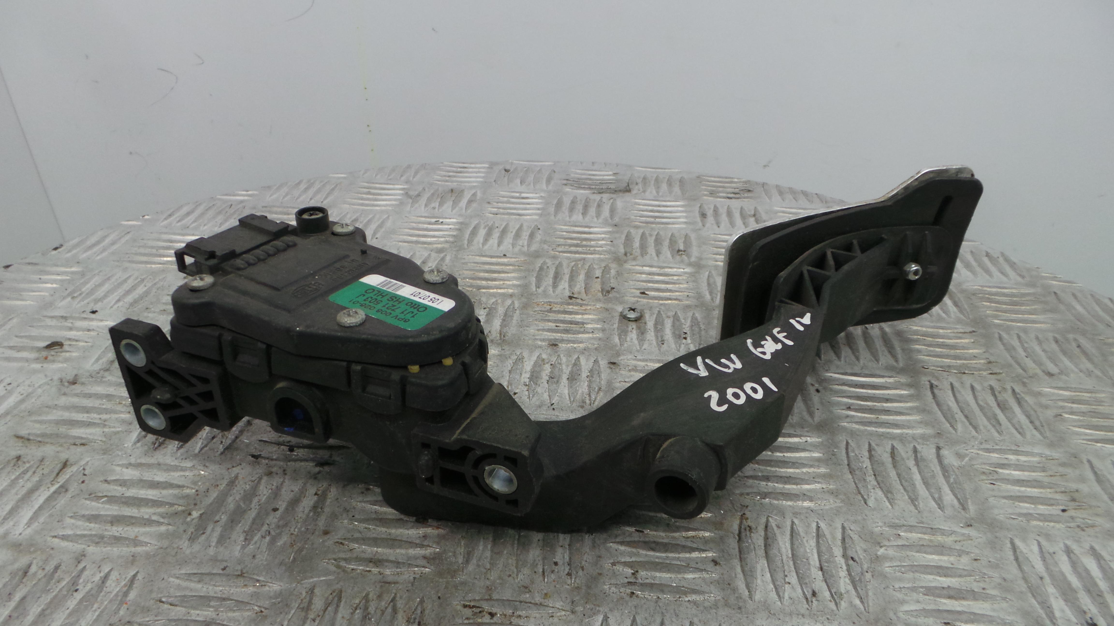 Pedal do Acelerador 1J1721503J - VW GOLF IV (1J1), GOLF Mk IV (1J1)-35094370