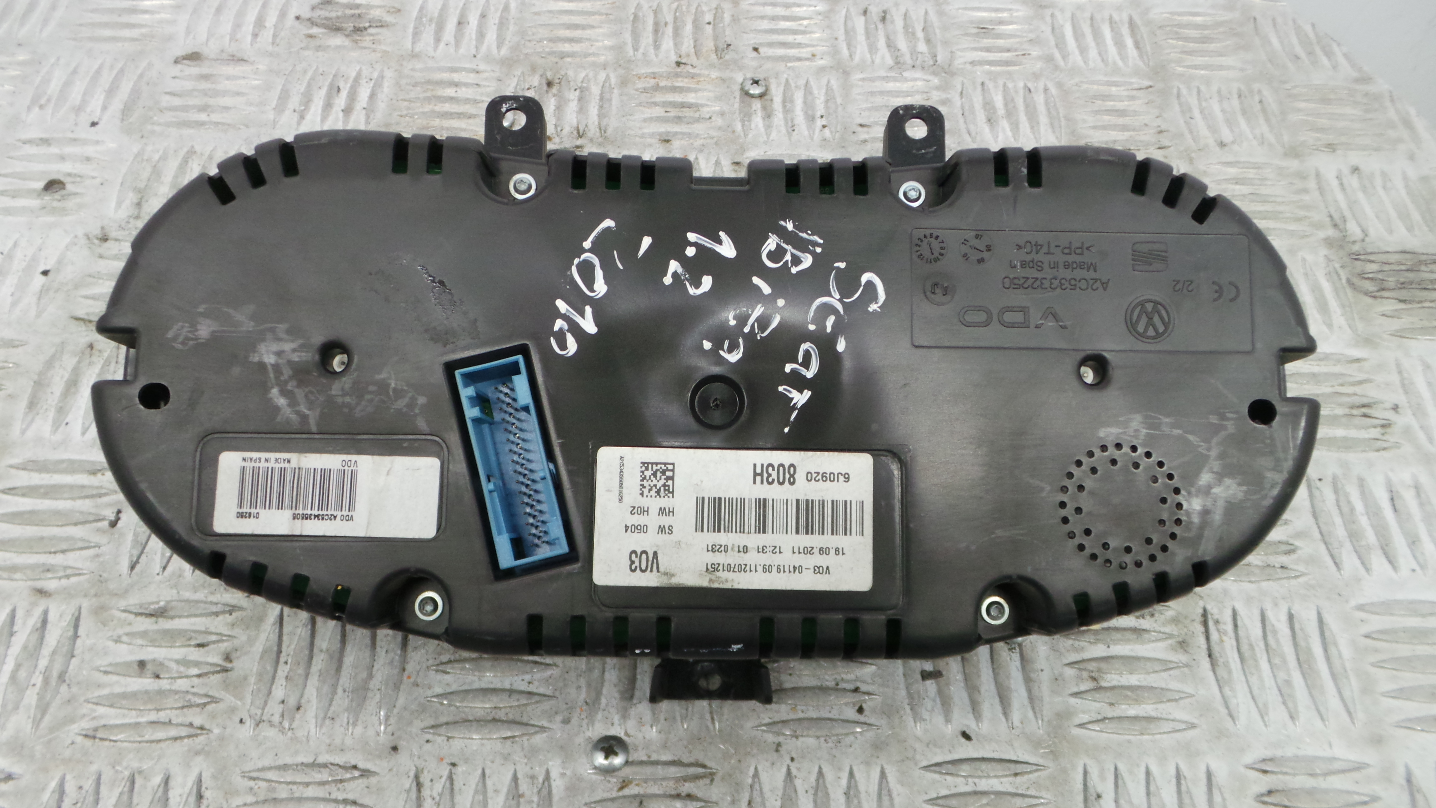 Quadrante 6J0920803H - SEAT IBIZA IV (6J5, 6P1), IBIZA Mk IV (6J5, 6P1)-35175350