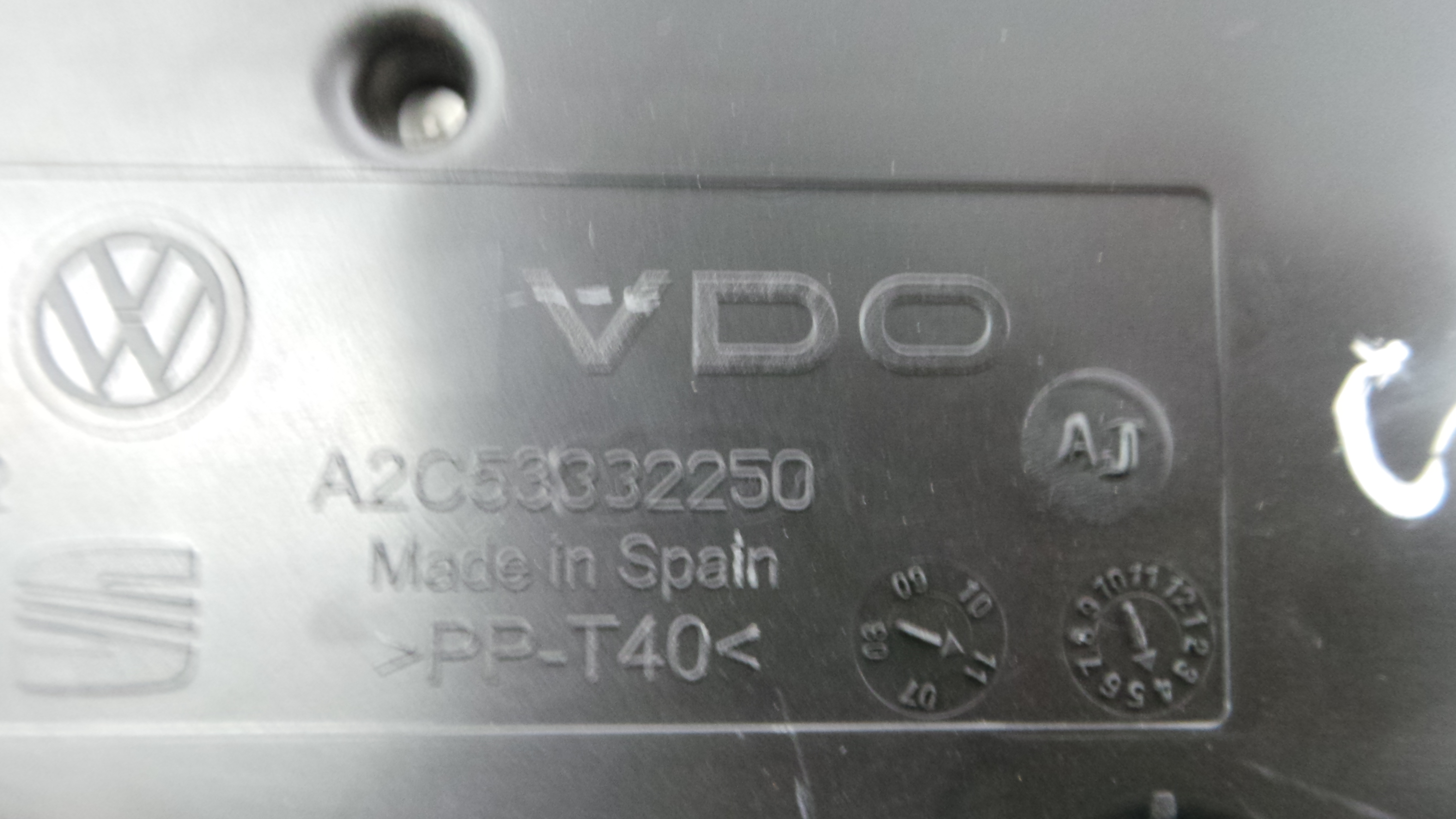 Quadrante 6J0920803H - SEAT IBIZA IV (6J5, 6P1), IBIZA Mk IV (6J5, 6P1)-35175350