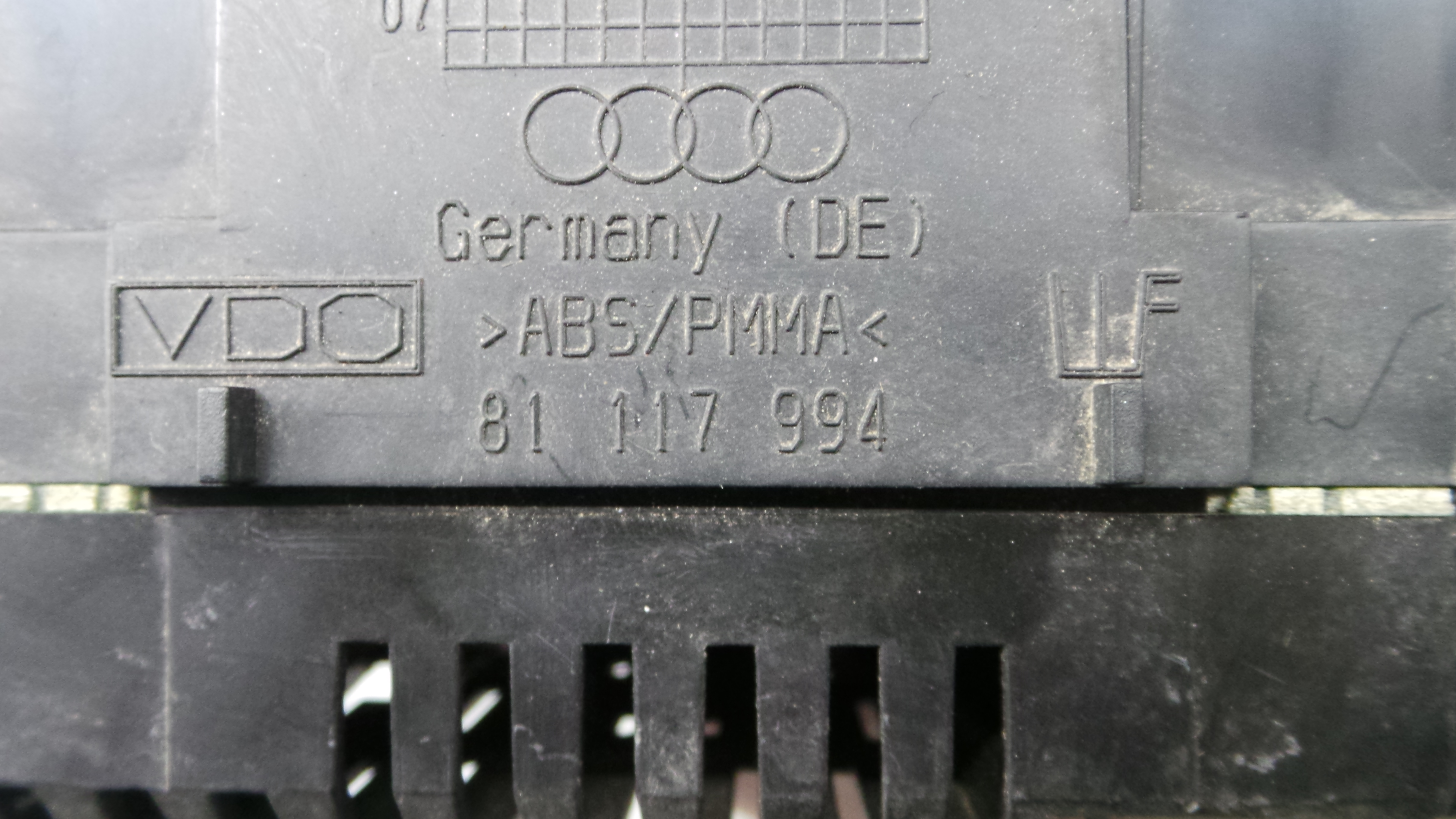 Quadrante 8Z0920900G - AUDI A2 (8Z0)-35175372