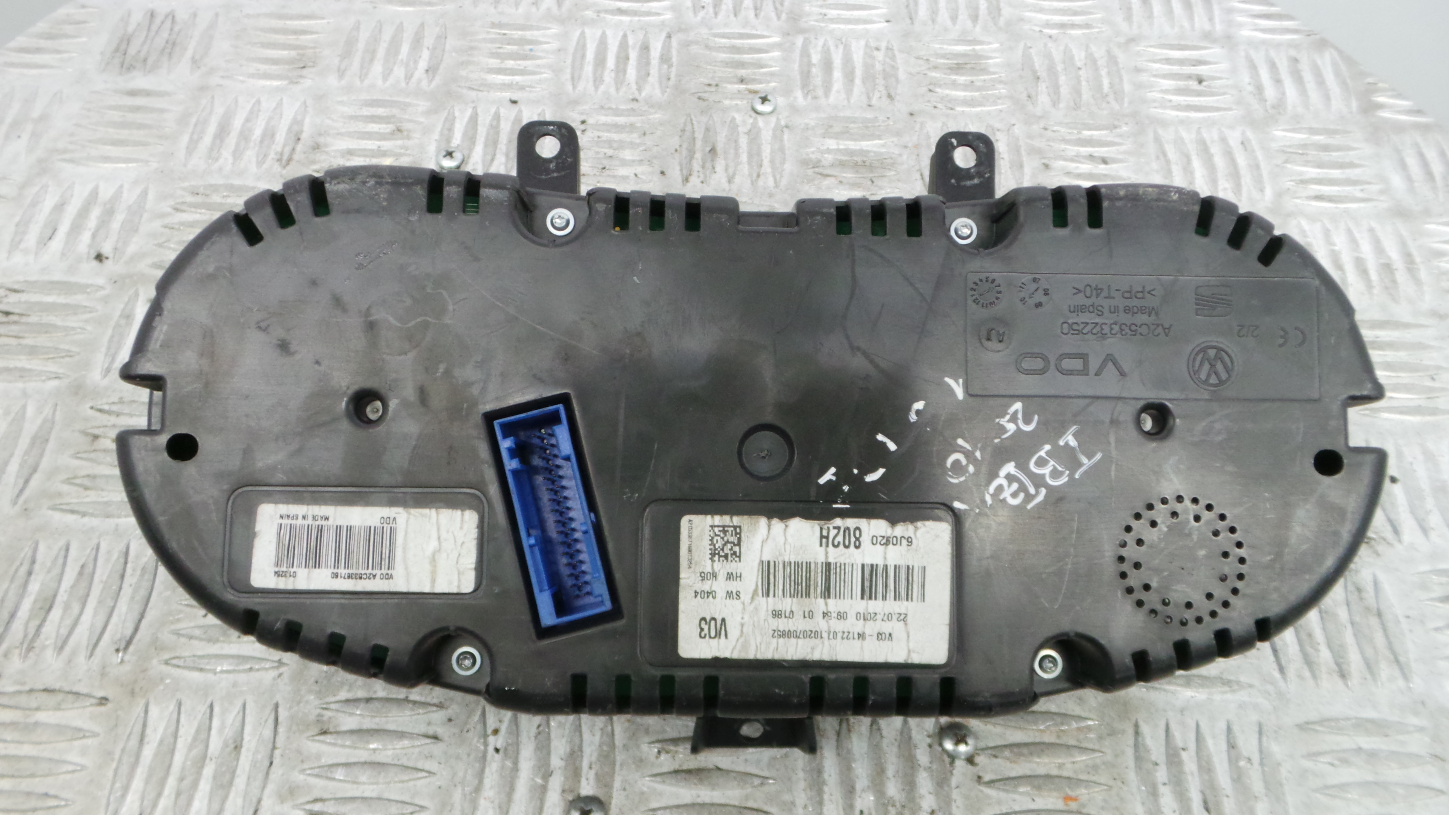 Quadrante 6J0920802H - SEAT IBIZA IV (6J5, 6P1), IBIZA Mk IV (6J5, 6P1)-35175430
