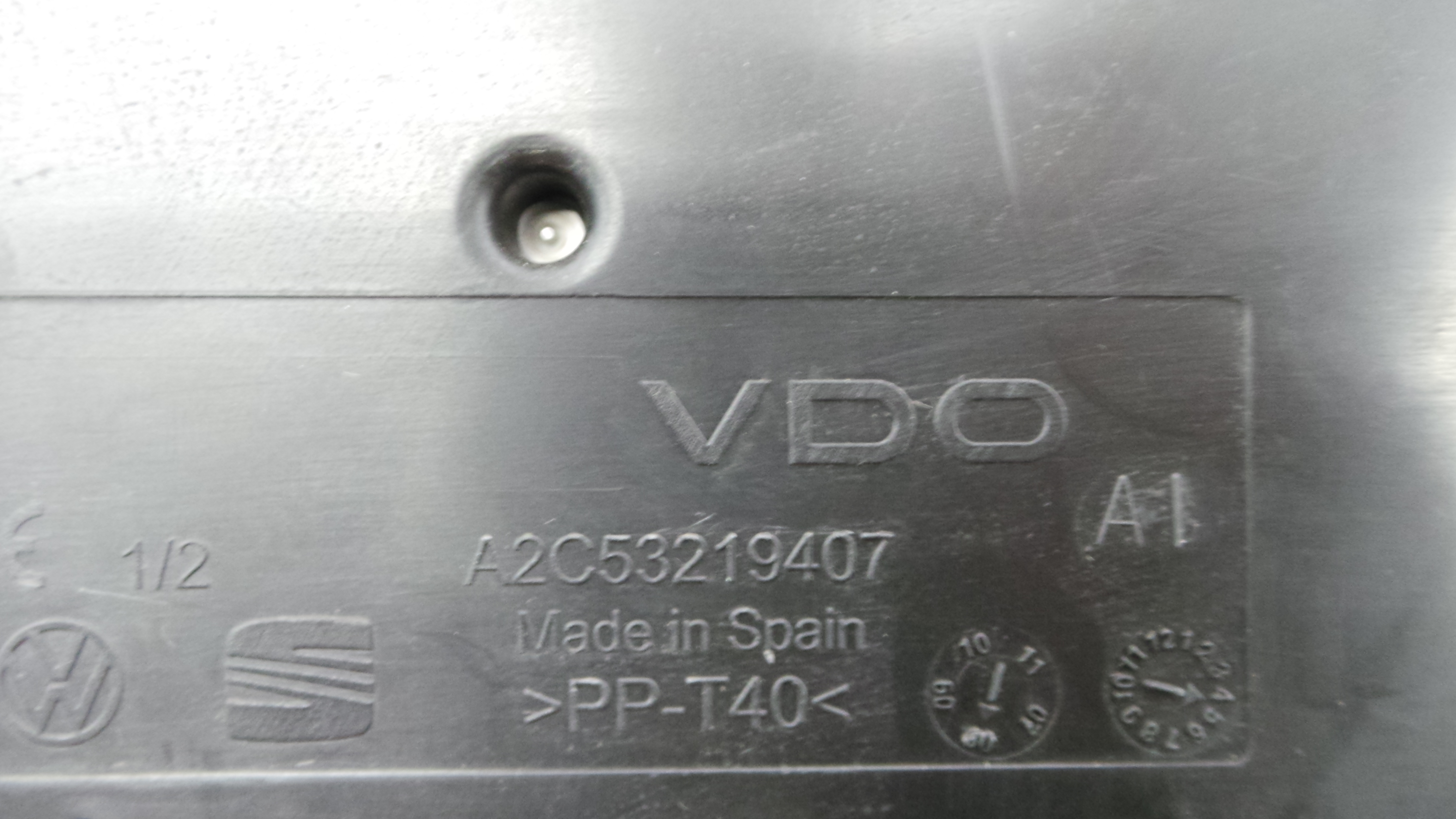 Quadrante 6J0920800L - SEAT IBIZA IV (6J5, 6P1), IBIZA Mk IV (6J5, 6P1)-35175454