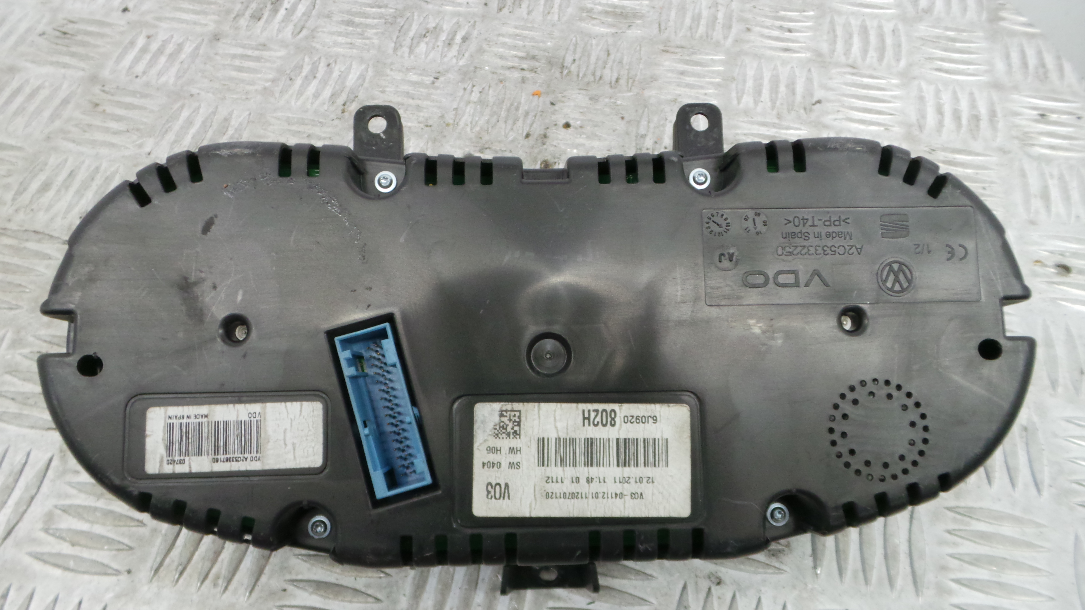 Quadrante 6J0920802H - SEAT IBIZA IV (6J5, 6P1), IBIZA Mk IV (6J5, 6P1)-35175465