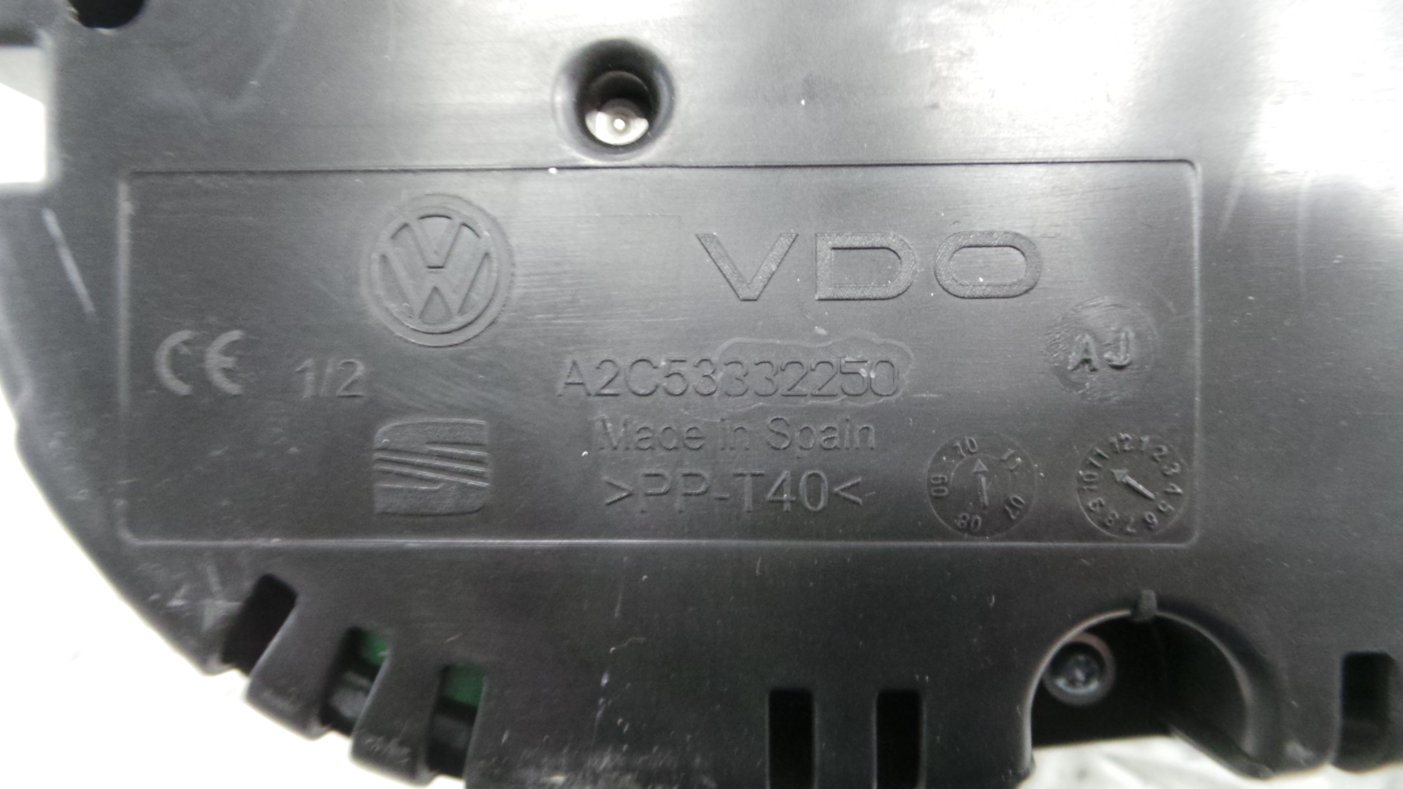 Quadrante 6J0920802H - SEAT IBIZA IV (6J5, 6P1), IBIZA Mk IV (6J5, 6P1)-35175465